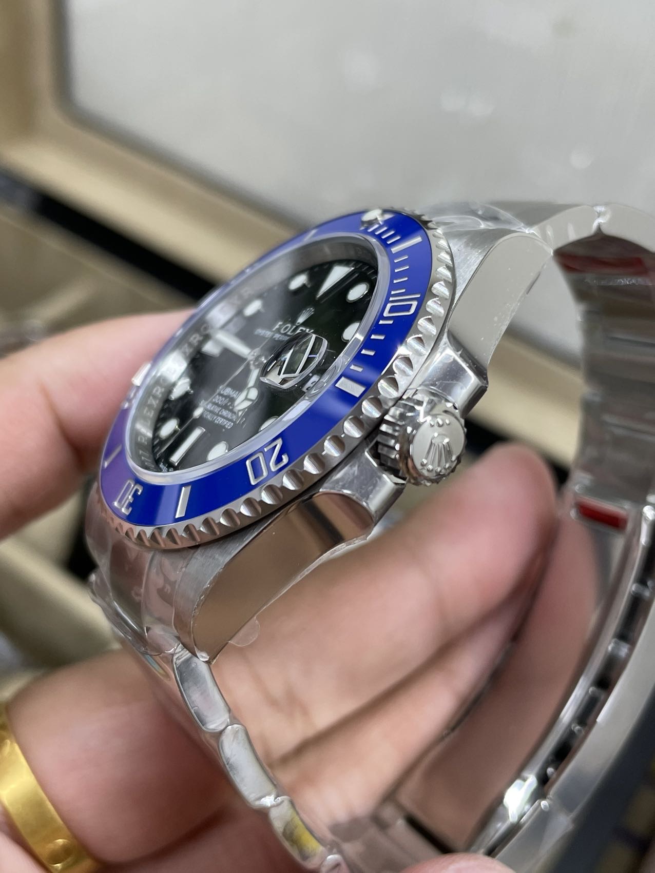 Rolex Submariner men's watch 41mm bule