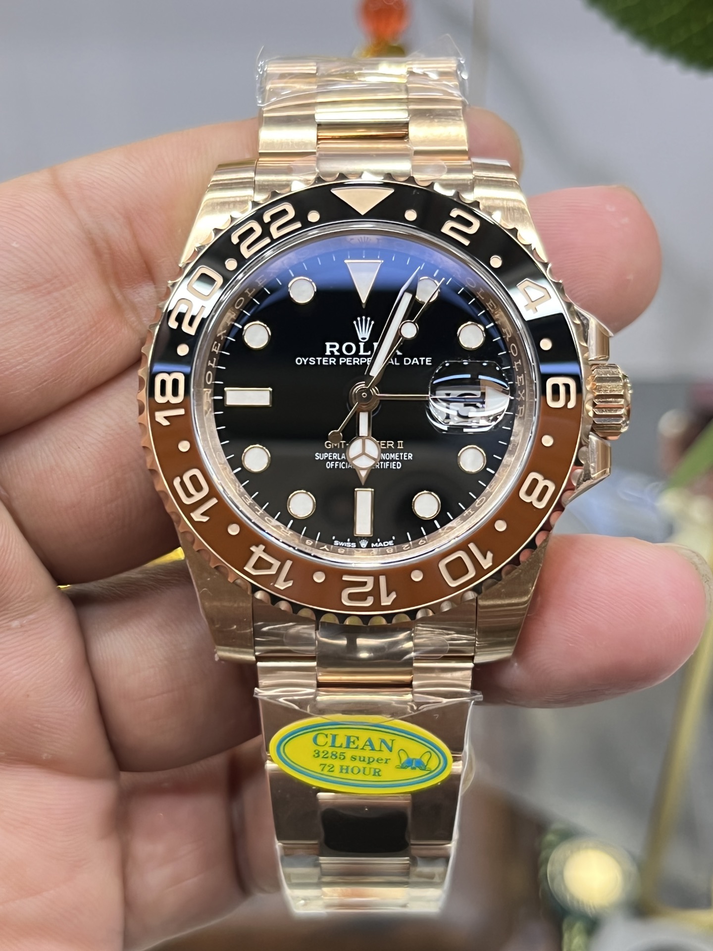 Rolex GMT-Master II 40mm 【M126718GRNR-0001】