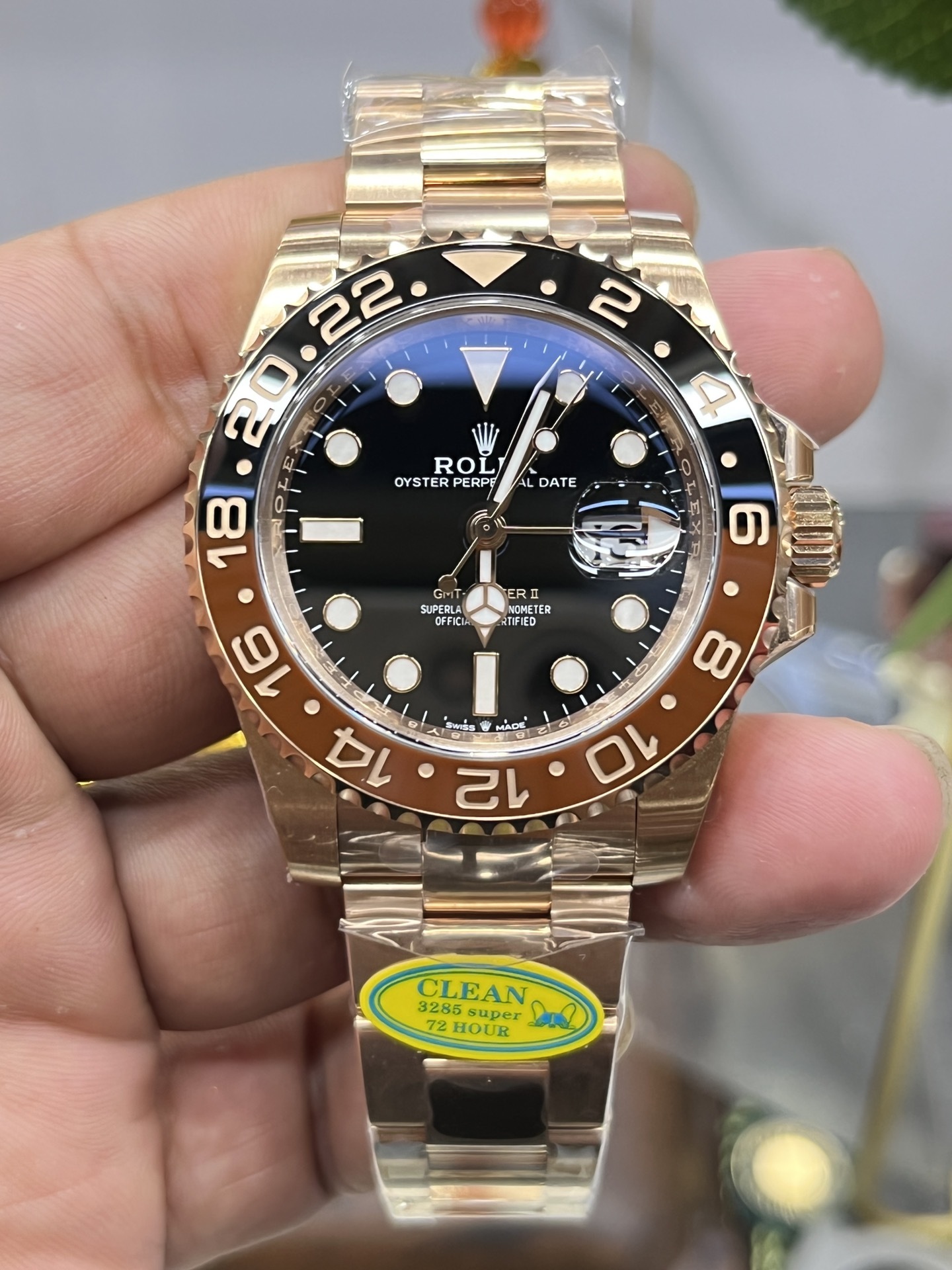 Rolex GMT-Master II 40mm 【M126718GRNR-0001】