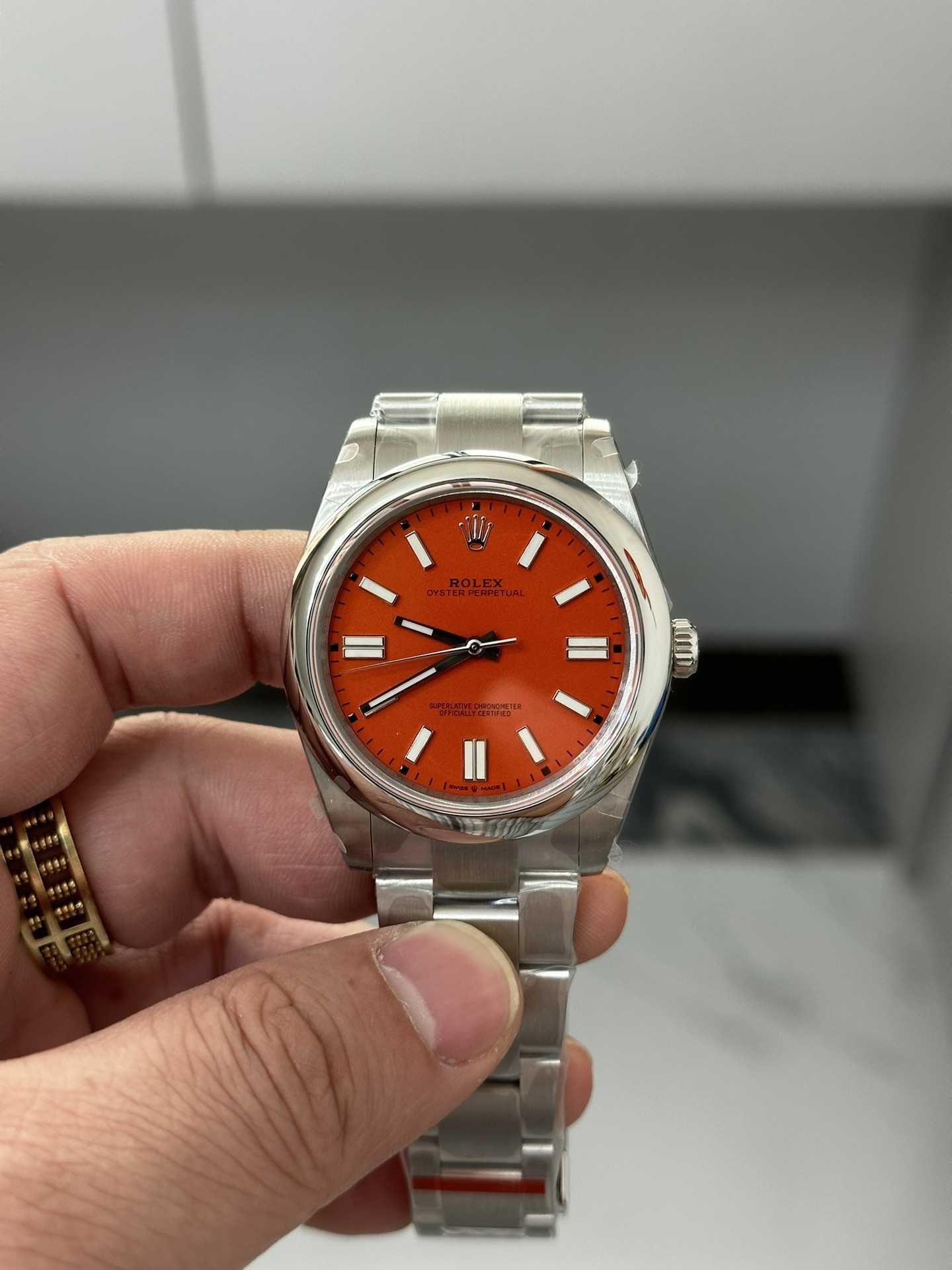 Rolex Oyster Perpetual Series 41mm 【red】