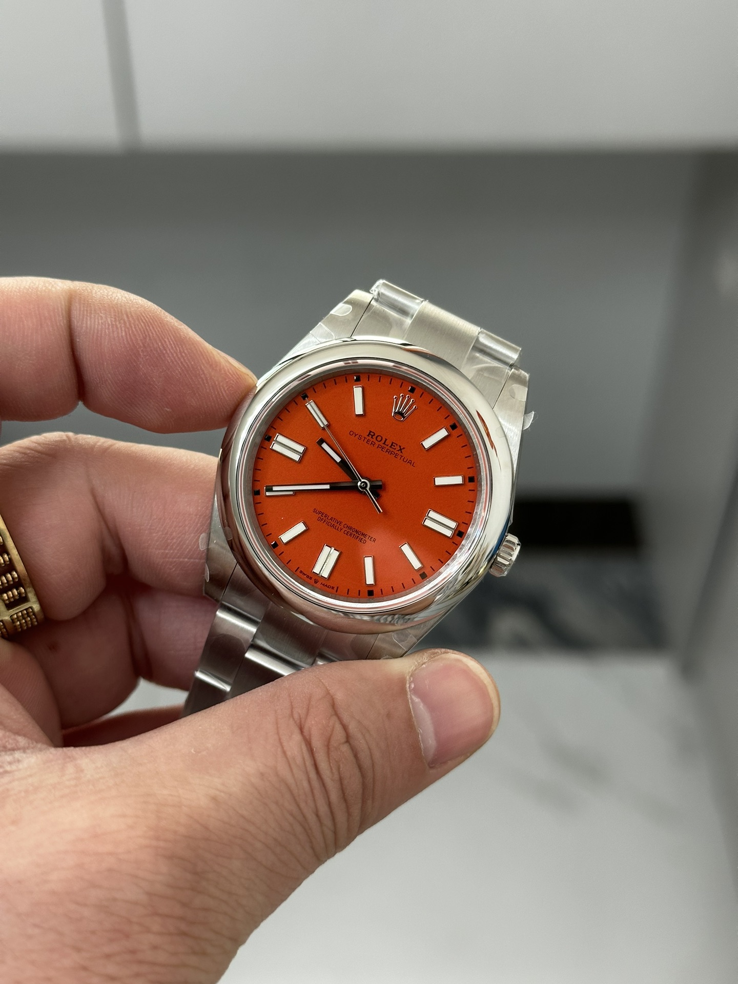 Rolex Oyster Perpetual Series 41mm 【red】