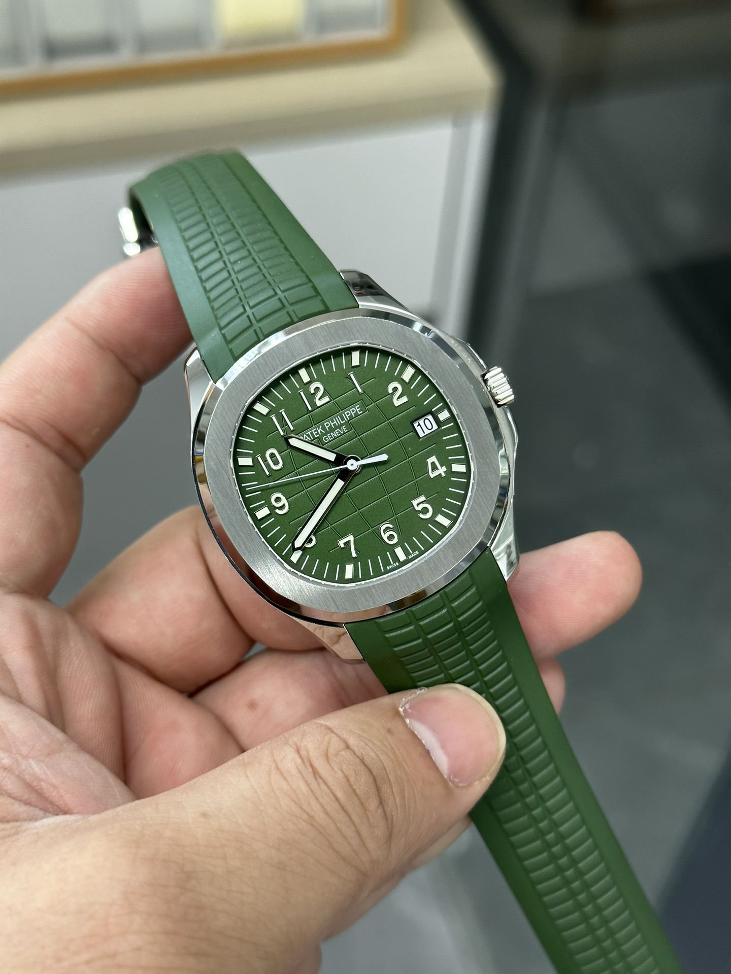 PATEK PHILIPPE AQUANAUT 42mm【5168G-010】