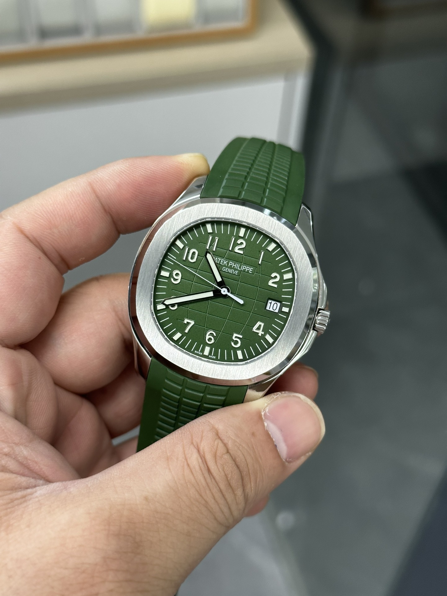 PATEK PHILIPPE AQUANAUT 42mm【5168G-010】