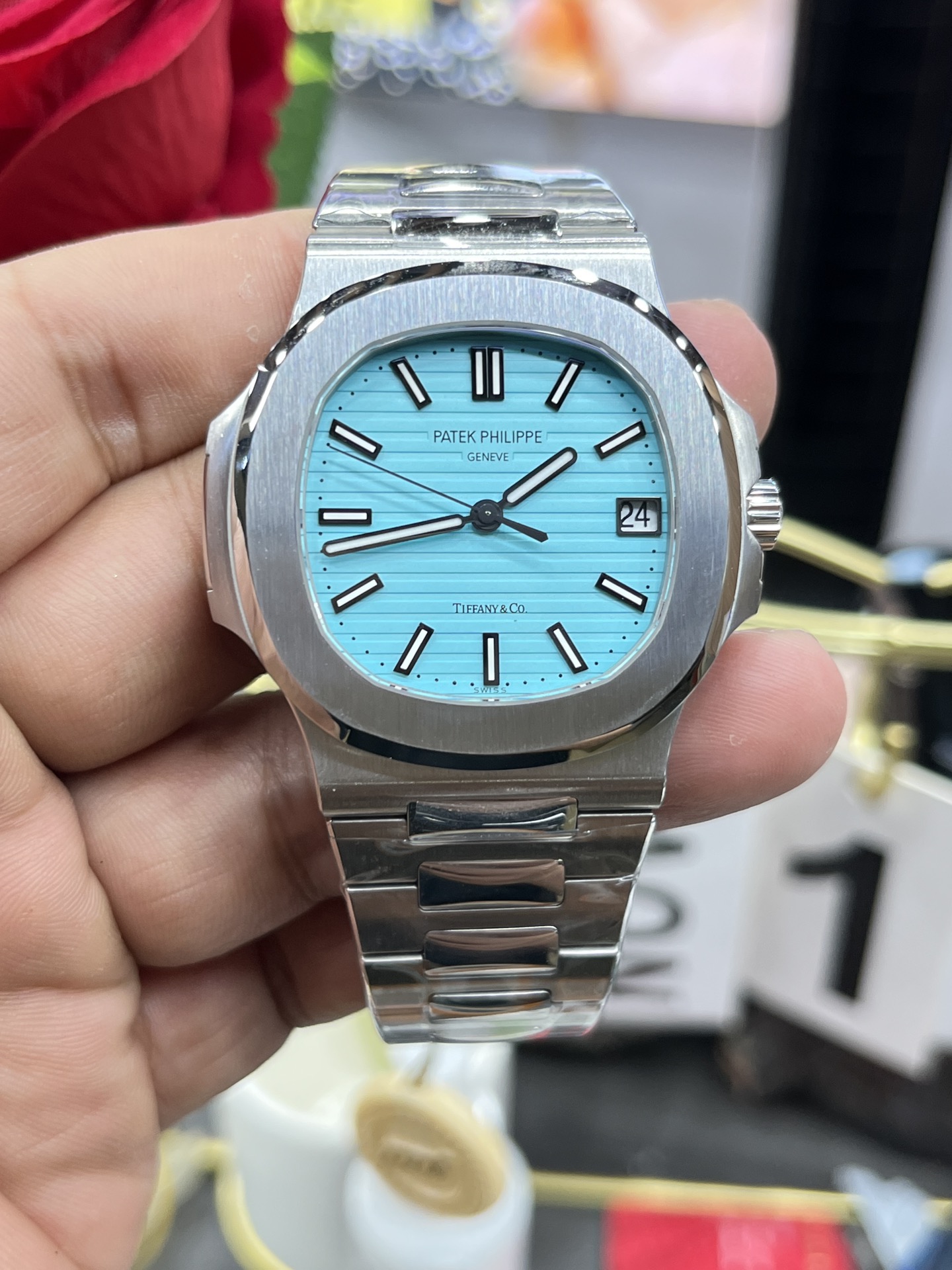 PATEK PHILIPPE NAUTILUS 41mm【5811/Custom Dial】