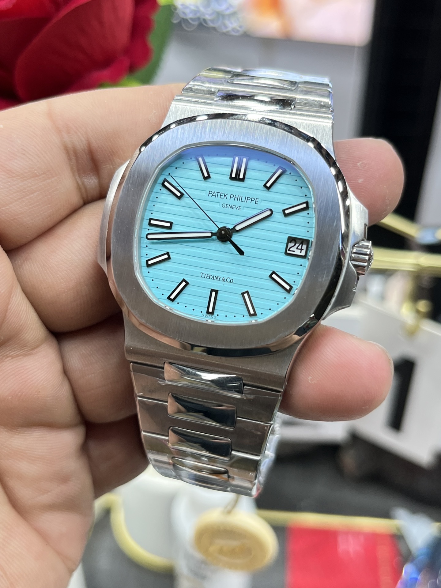 PATEK PHILIPPE NAUTILUS 41mm【5811/Custom Dial】