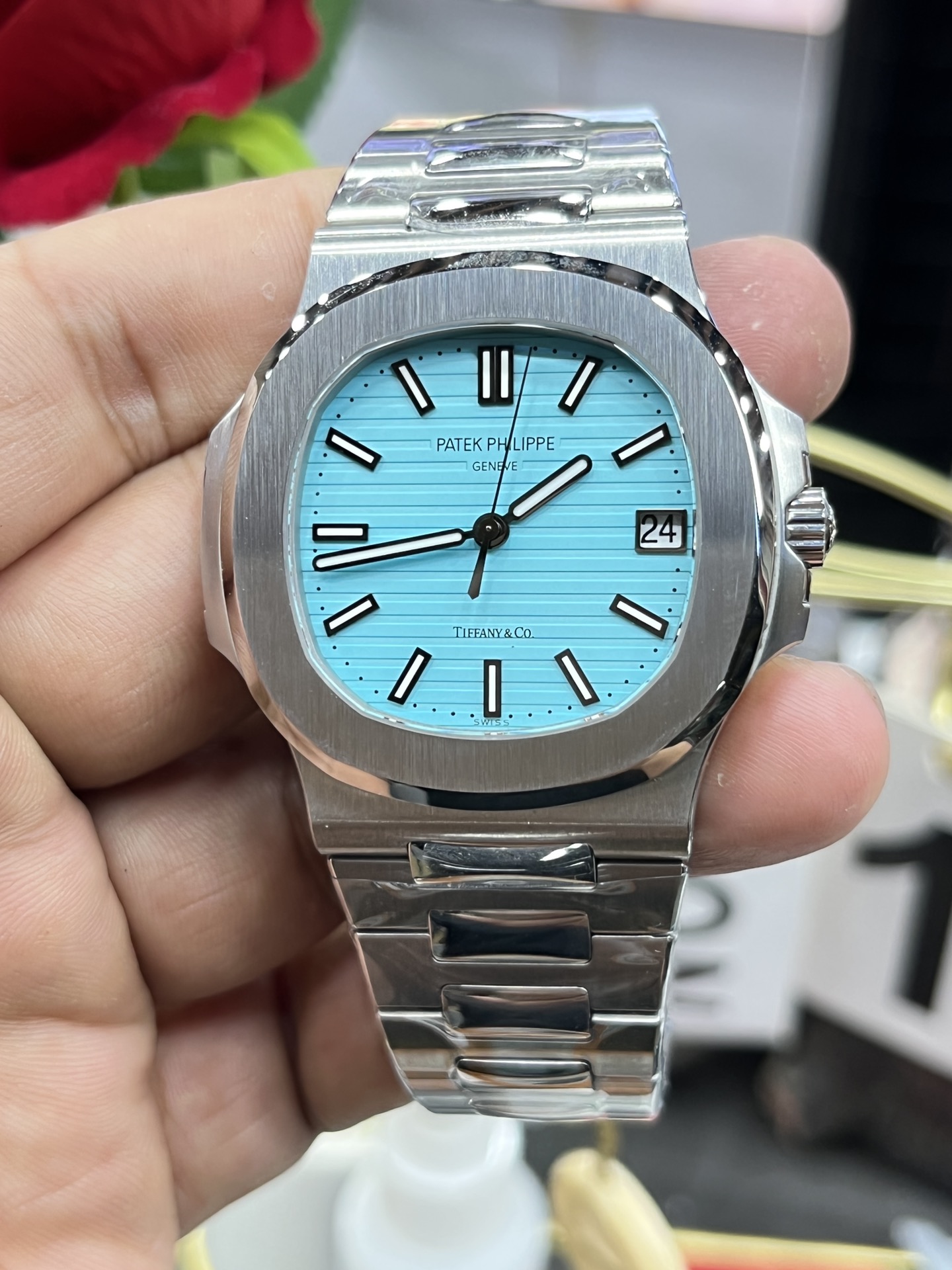 PATEK PHILIPPE NAUTILUS 41mm【5811/Custom Dial】