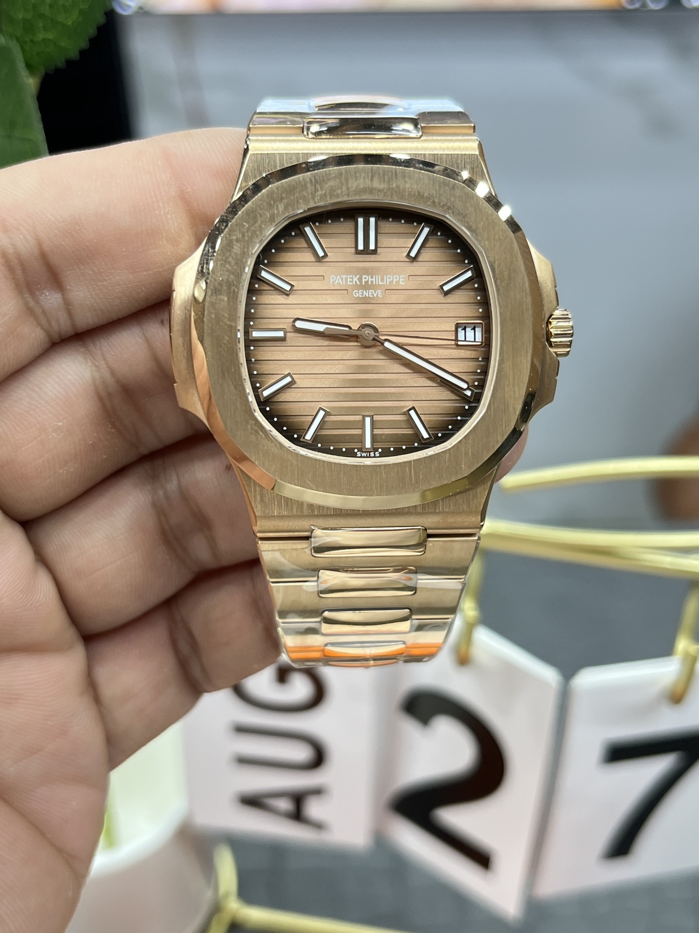 PATEK PHILIPPE NAUTILUS 41mm【5811/Custom Dial】