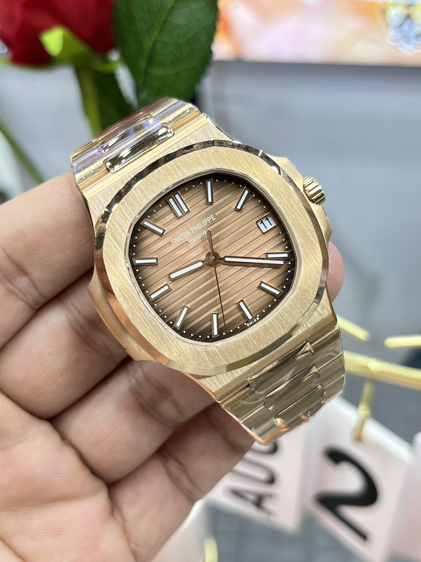 PATEK PHILIPPE NAUTILUS 41mm【5811/Custom Dial】