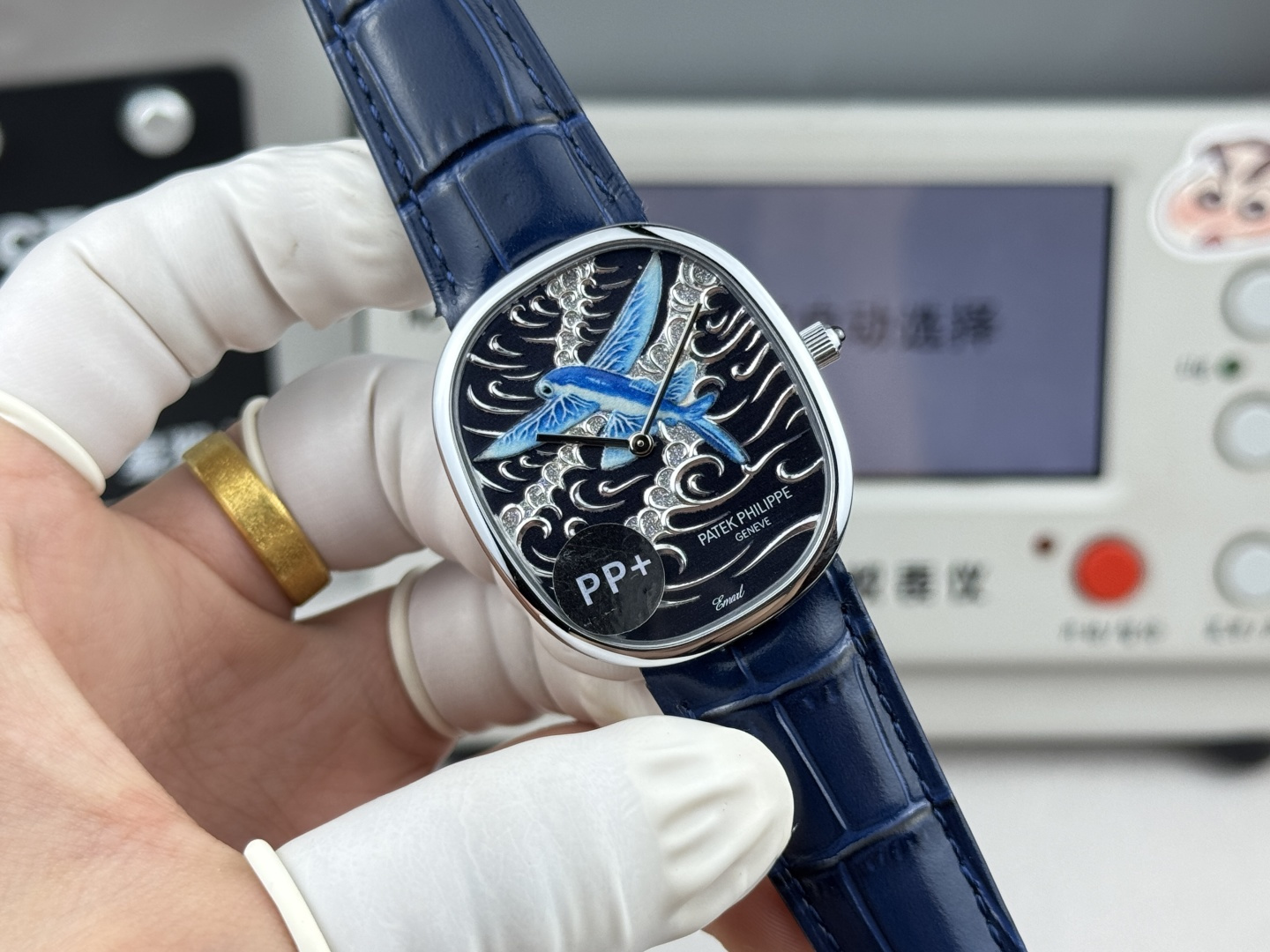 PATEK PHILIPPE GOLDEN  ELLIPSE  34.5mm×39.5mm【bluebird】