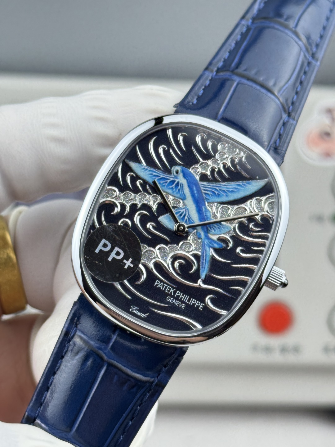 PATEK PHILIPPE GOLDEN  ELLIPSE  34.5mm×39.5mm【bluebird】