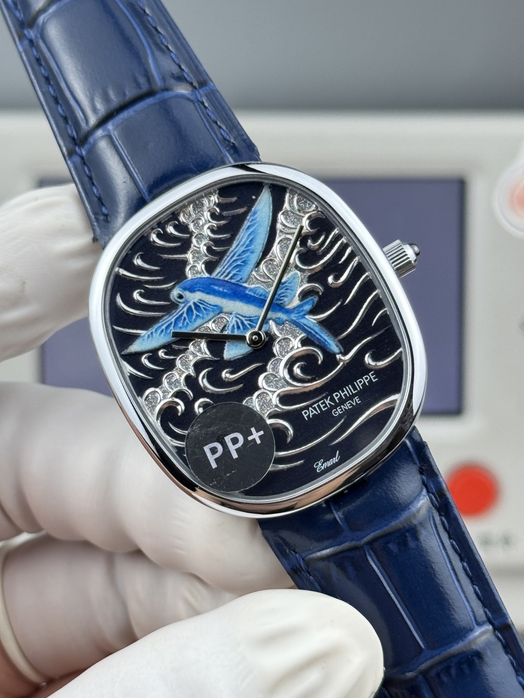 PATEK PHILIPPE GOLDEN  ELLIPSE  34.5mm×39.5mm【bluebird】