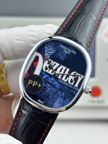 PATEK PHILIPPE GOLDEN  ELLIPSE  34.5mm×39.5mm【blue flower】