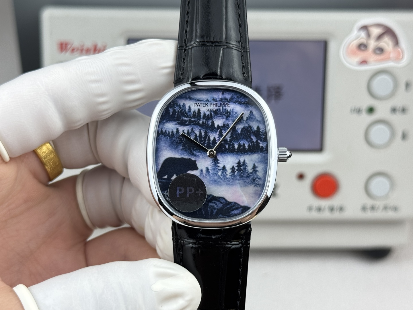 PATEK PHILIPPE GOLDEN  ELLIPSE  34.5mm×39.5mm【the scenery】