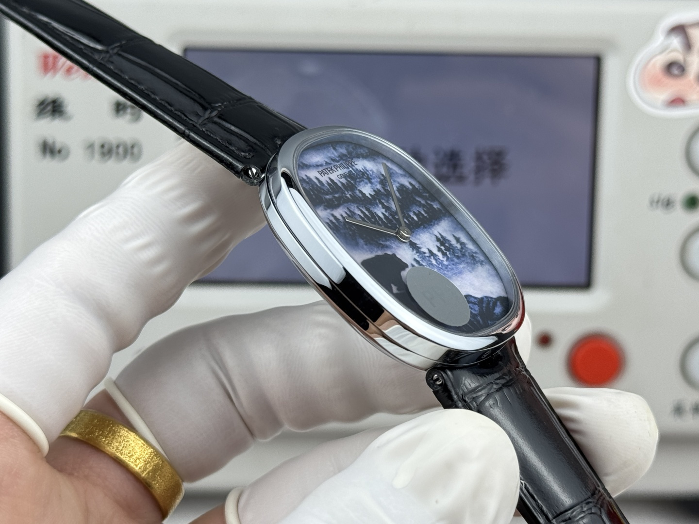 PATEK PHILIPPE GOLDEN  ELLIPSE  34.5mm×39.5mm【the scenery】