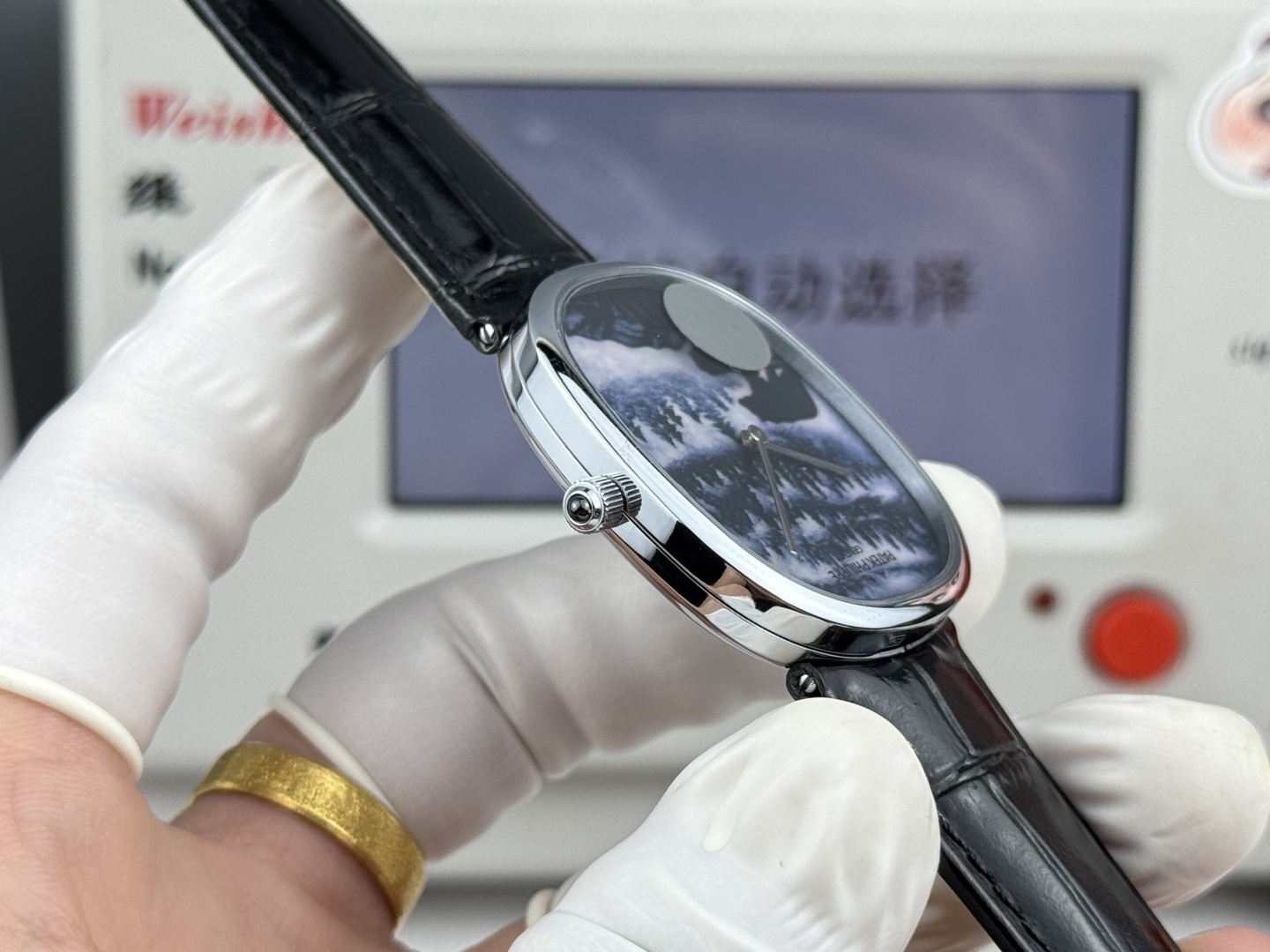 PATEK PHILIPPE GOLDEN  ELLIPSE  34.5mm×39.5mm【the scenery】