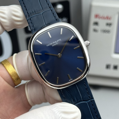 PATEK PHILIPPE GOLDEN  ELLIPSE  34.5mm×39.5mm【Blue noodles】