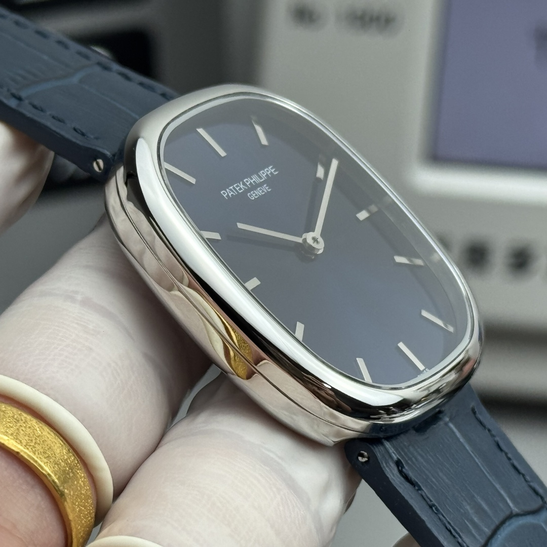 PATEK PHILIPPE GOLDEN  ELLIPSE  34.5mm×39.5mm【Blue noodles】