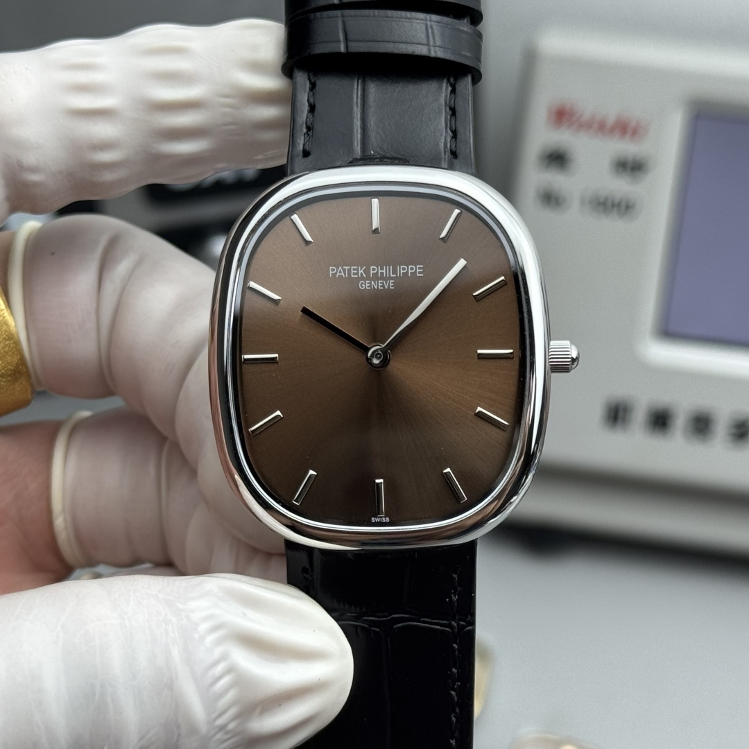 PATEK PHILIPPE GOLDEN  ELLIPSE  34.5mm×39.5mm【Brown】