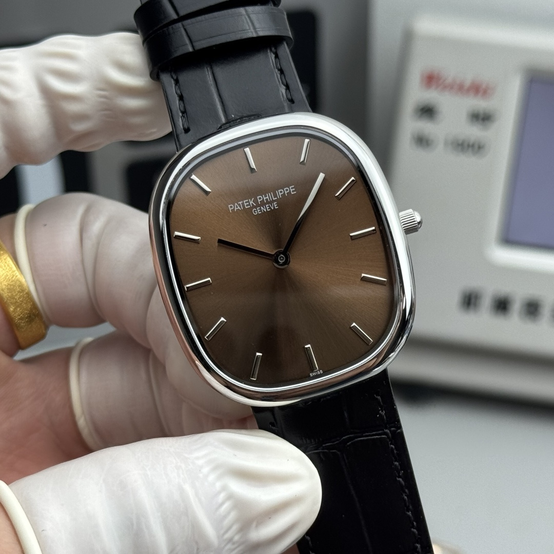 PATEK PHILIPPE GOLDEN  ELLIPSE  34.5mm×39.5mm【Brown】