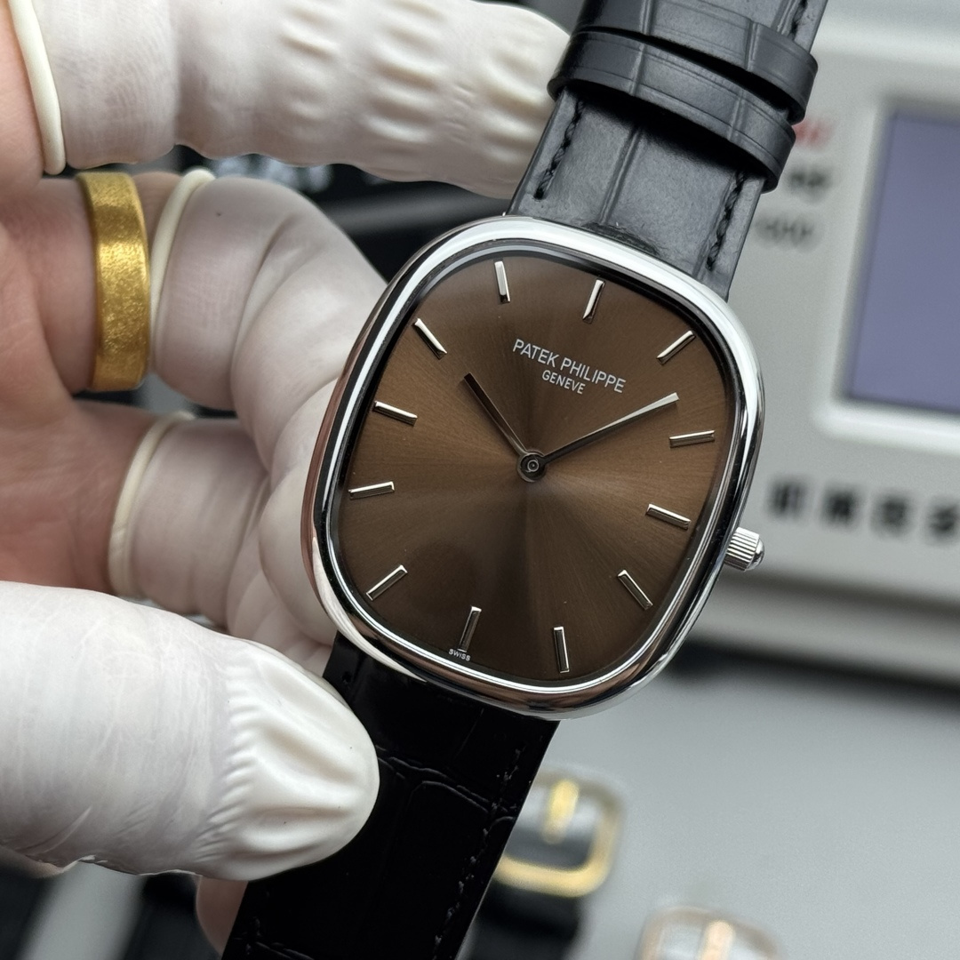 PATEK PHILIPPE GOLDEN  ELLIPSE  34.5mm×39.5mm【Brown】