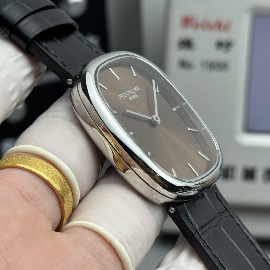 PATEK PHILIPPE GOLDEN  ELLIPSE  34.5mm×39.5mm【Brown】