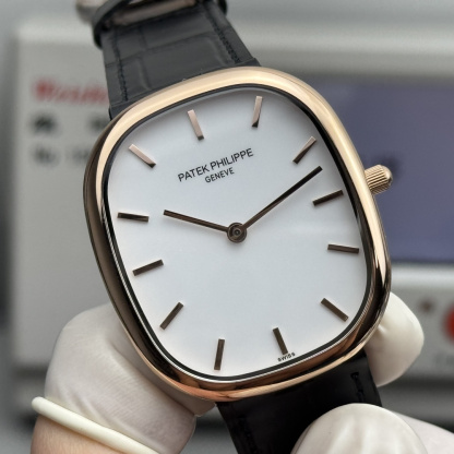 PATEK PHILIPPE GOLDEN  ELLIPSE  34.5mm×39.5mm【gold shell white】
