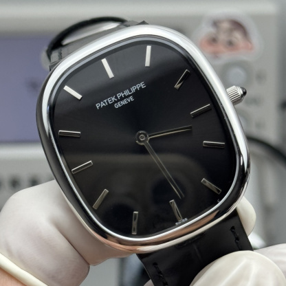 PATEK PHILIPPE GOLDEN  ELLIPSE  34.5mm×39.5mm【black face】