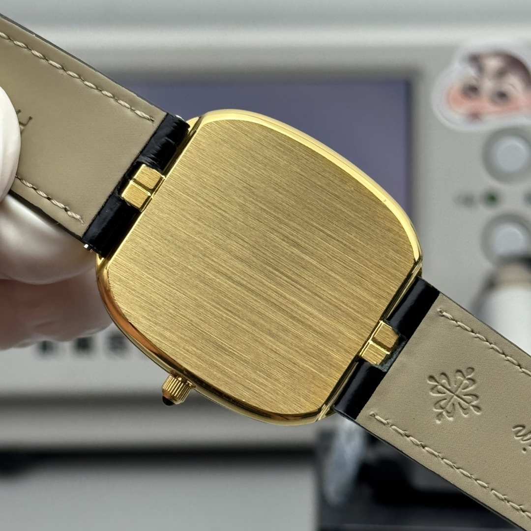 PATEK PHILIPPE GOLDEN  ELLIPSE  34.5mm×39.5mm【gold shell black】