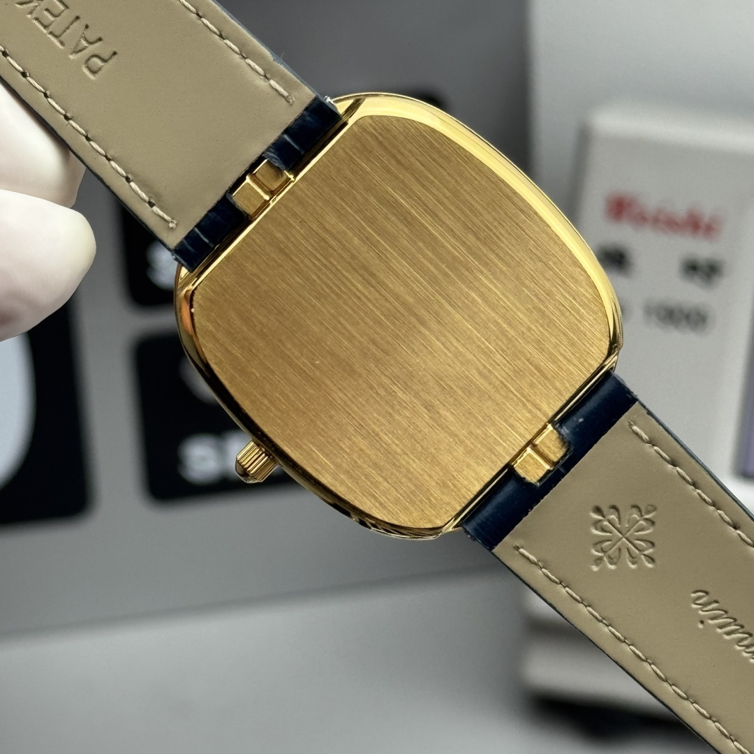 PATEK PHILIPPE GOLDEN  ELLIPSE  34.5mm×39.5mm【gold shell blue】