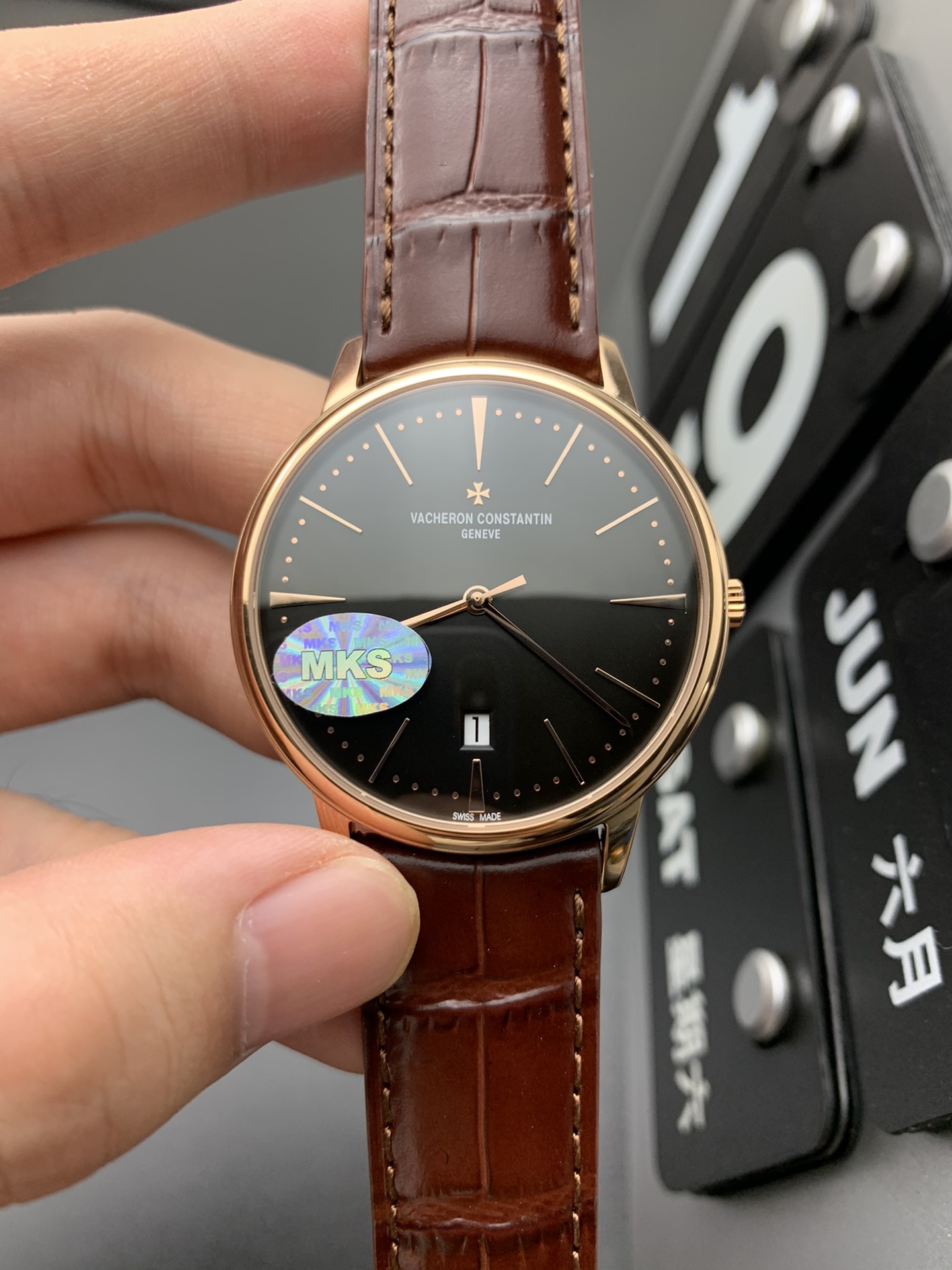 Vacheron Constantin  PATRIMONY 40mm【rose gold black】
