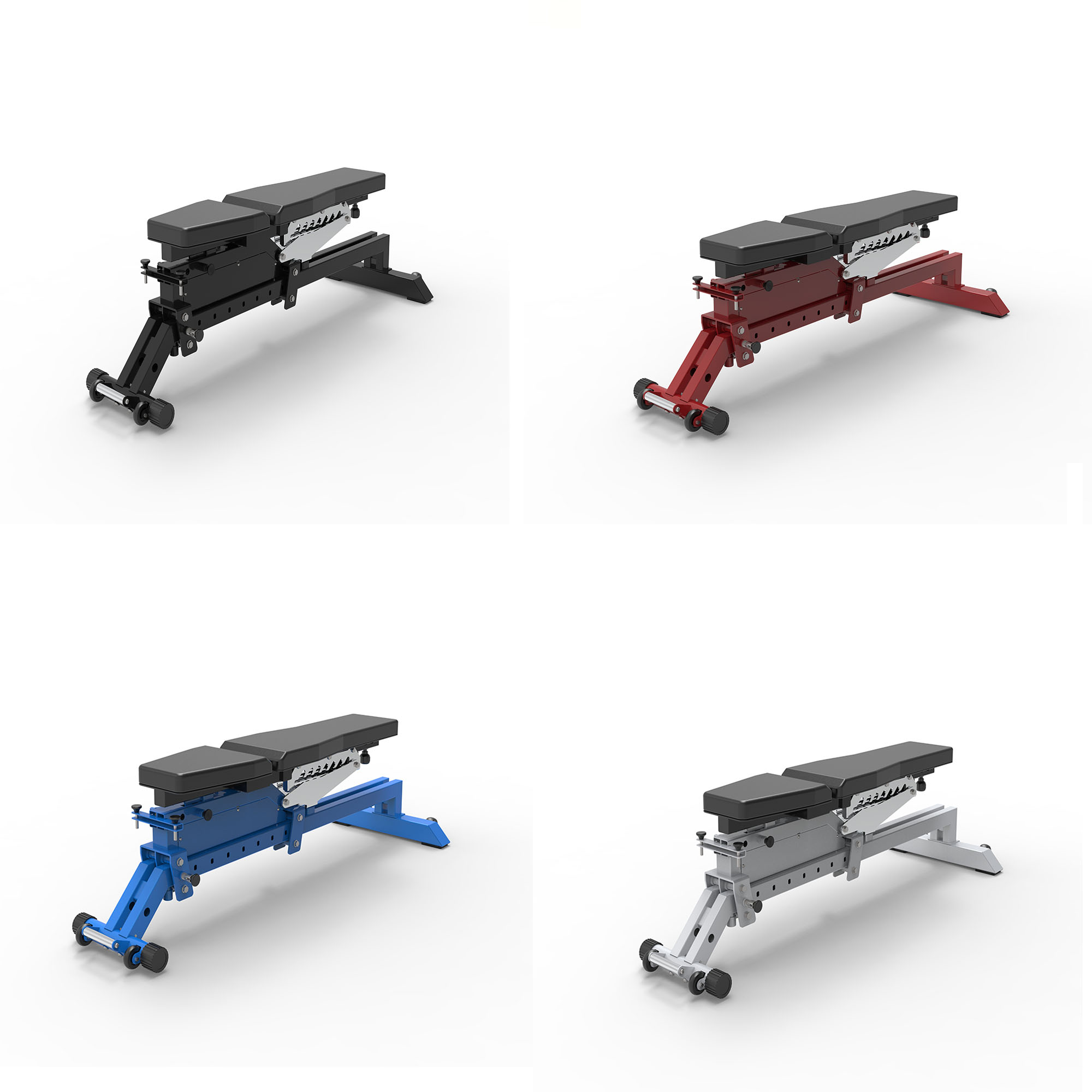 FBS001 2026 New Multifunctional Home Fitness & Gym Heavy Duty Workout Tilt Adjustable Weight Stool