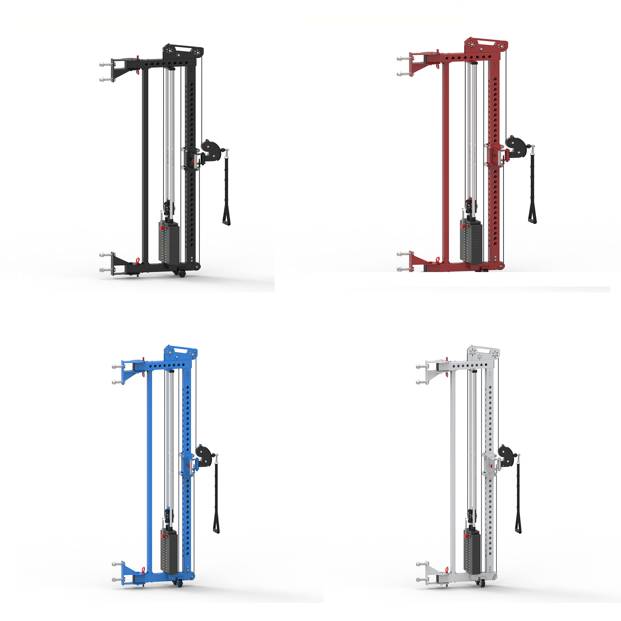 RF1000A-FTA Chinese Factory Wholesale Hot Sell Gym Equipment Squat Rack Cross Fitness Power Rack Weight Half Rack