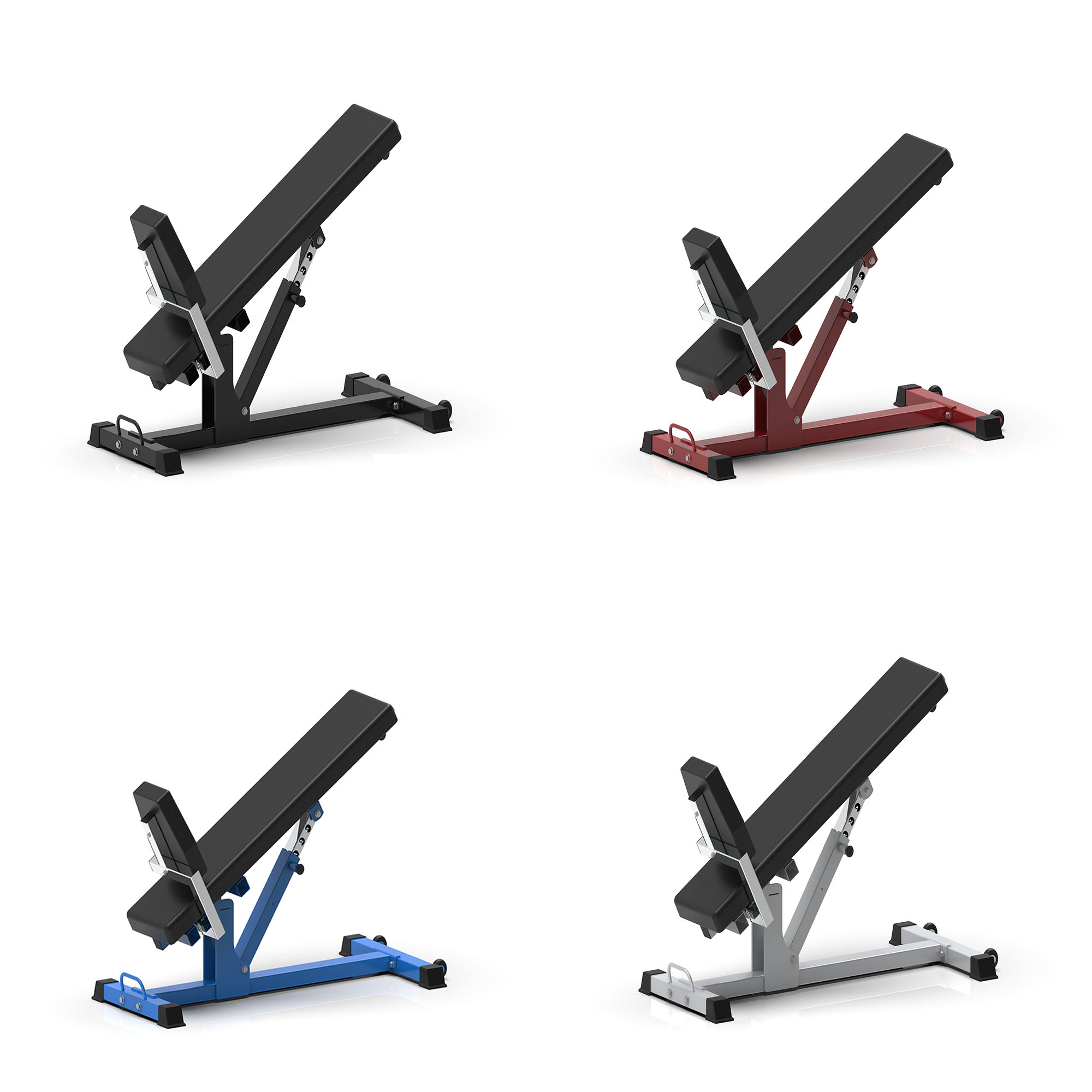 B0501B Workout Bench for Home Gym Steel Strength Training Weight Lifting Sit-up Exercise