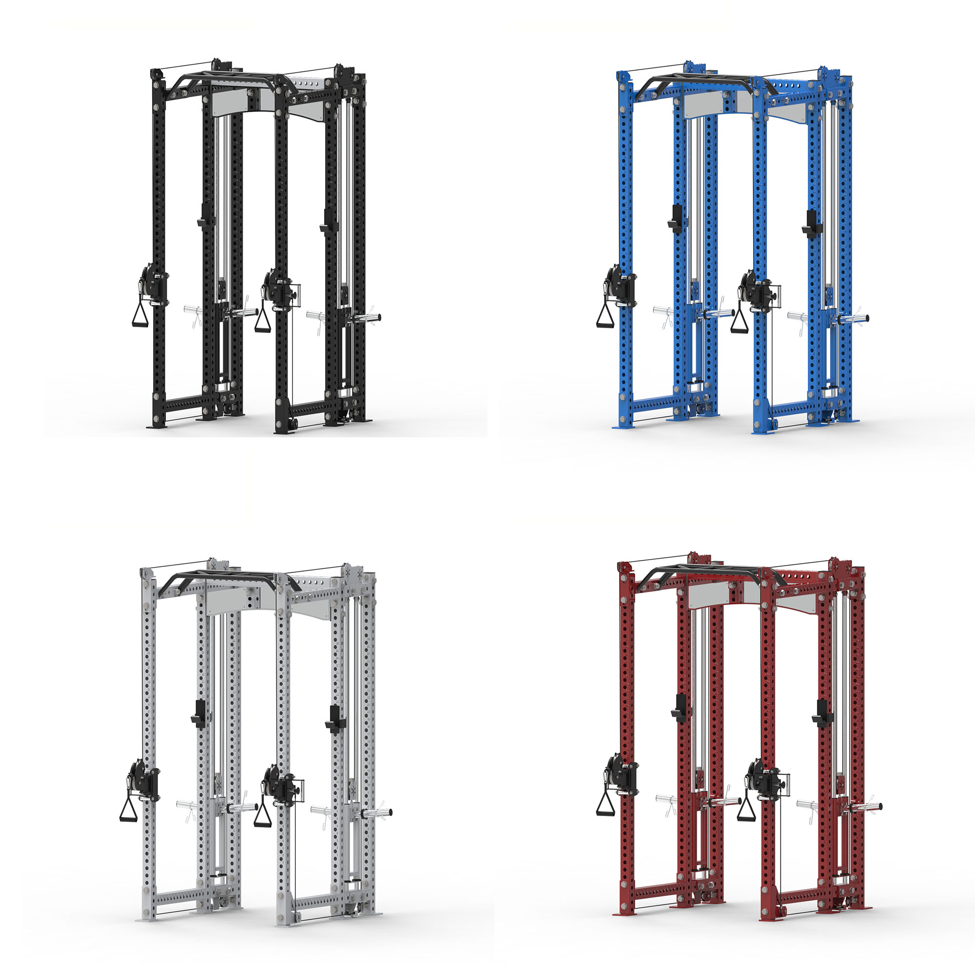 Fit 47-6 Power Rack Gym Equipment Bodybuilding Smith Machine Sports Training Smith Machine