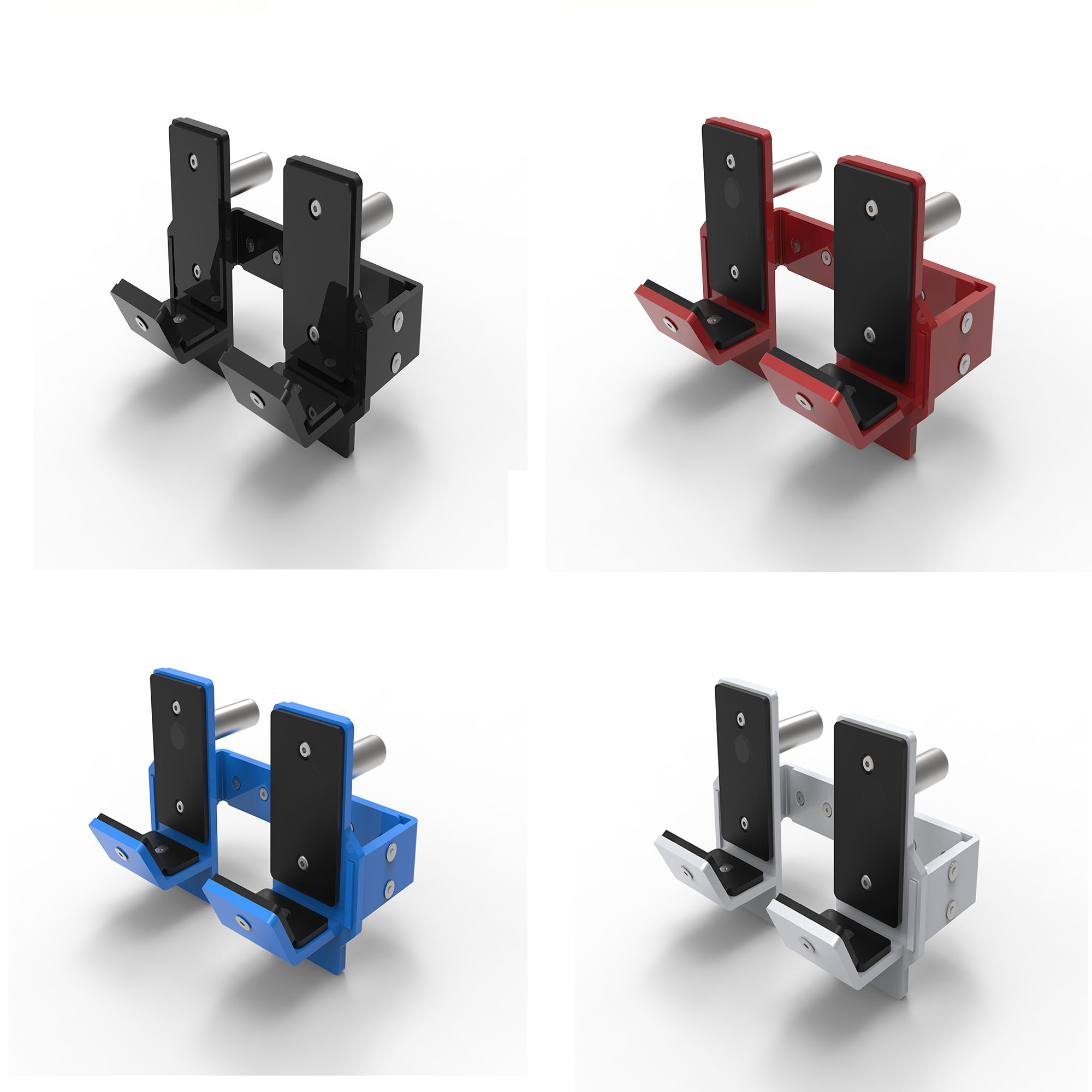 RF1000A-30 the Standard J-cups-Pair of Gym and Home Use Fitness Equipment Smith Machine Squat Rack Parts