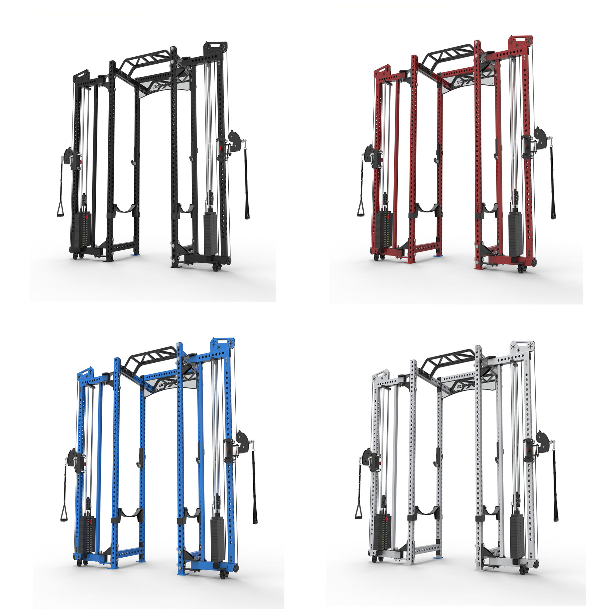 Fit 47-9 power weight lifting frame/power cage hammer strength power frame multi-power frame fitness power frame