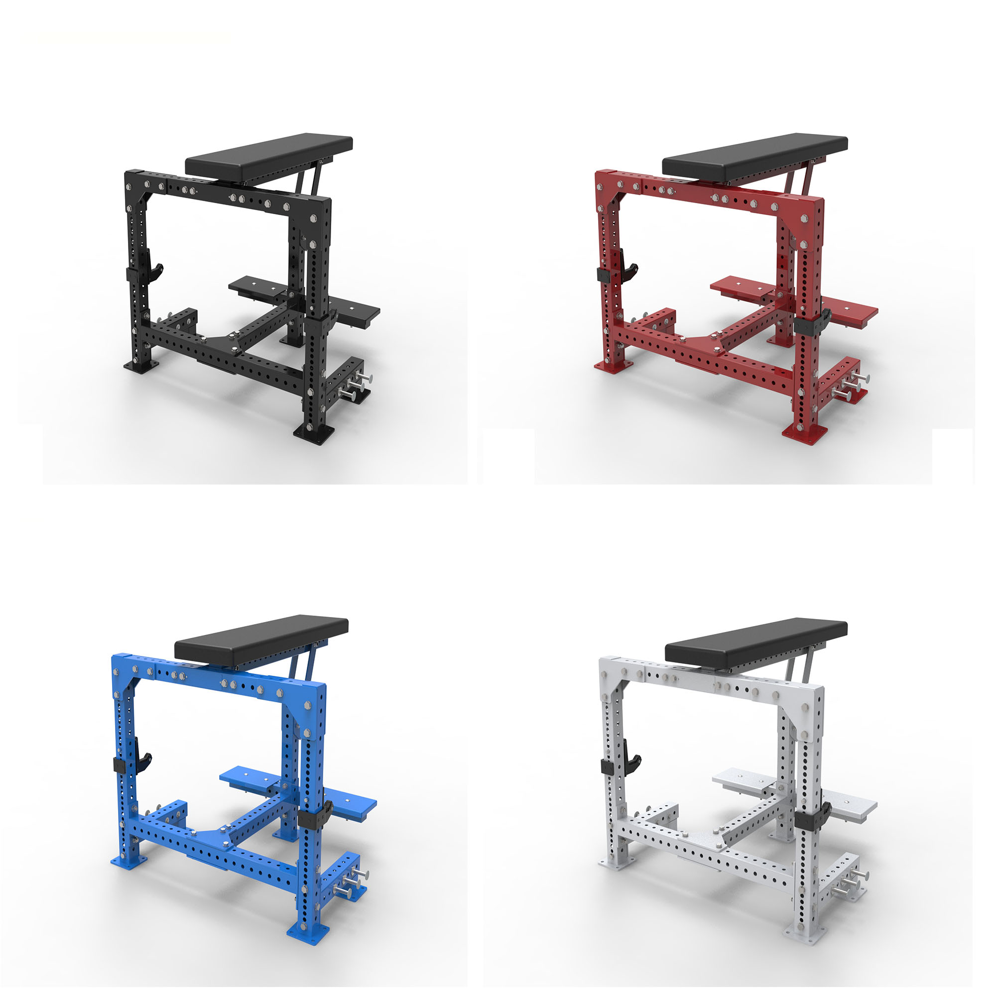 RFK1001-60 Commercial Gym Fitness Adjustable Training Pull up Weight Lifting Rowing Rack Seal Row Bench Machines