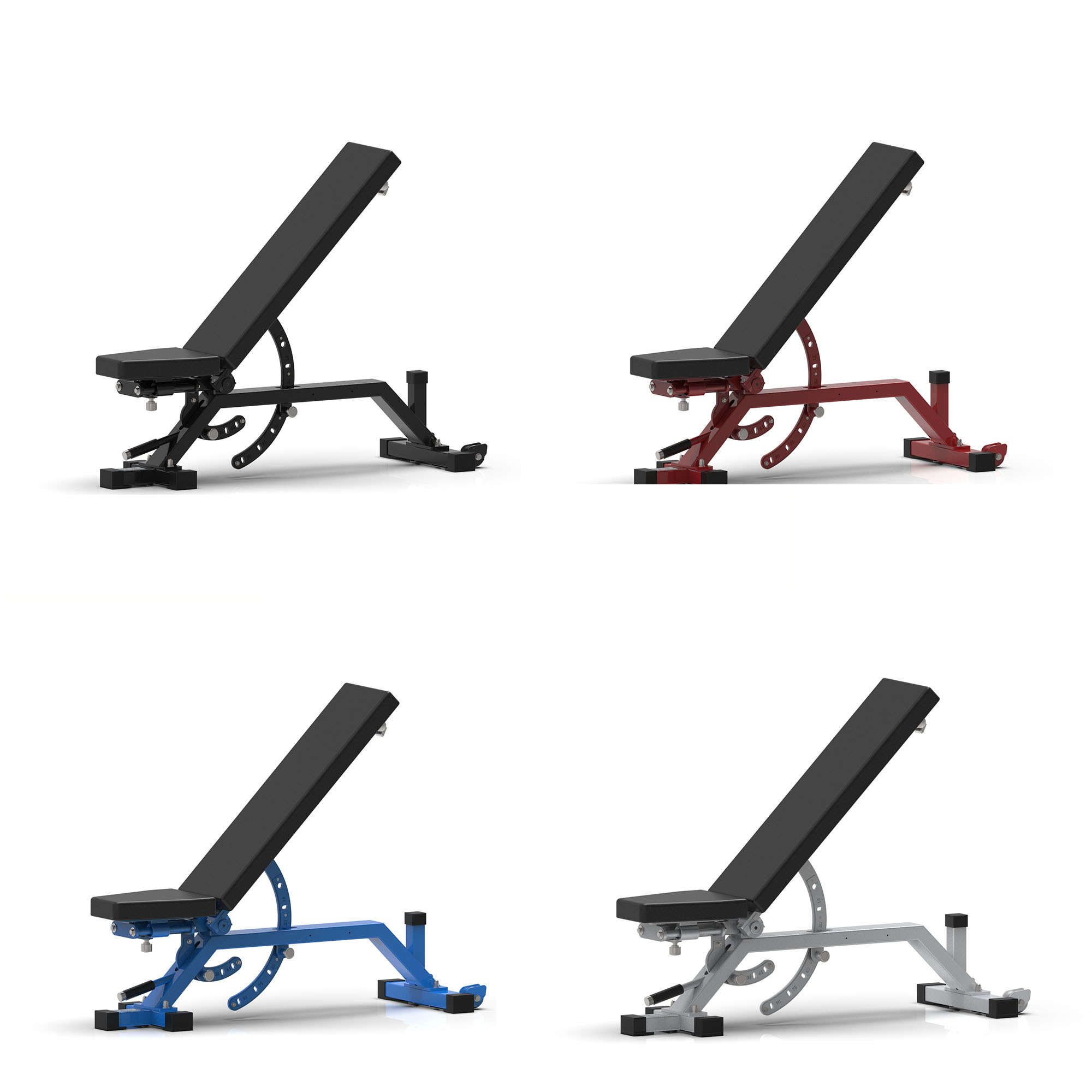 F0410C Adjustable Weight Bench High Quality Gym Sit up Exercises Weight Lifting Bench