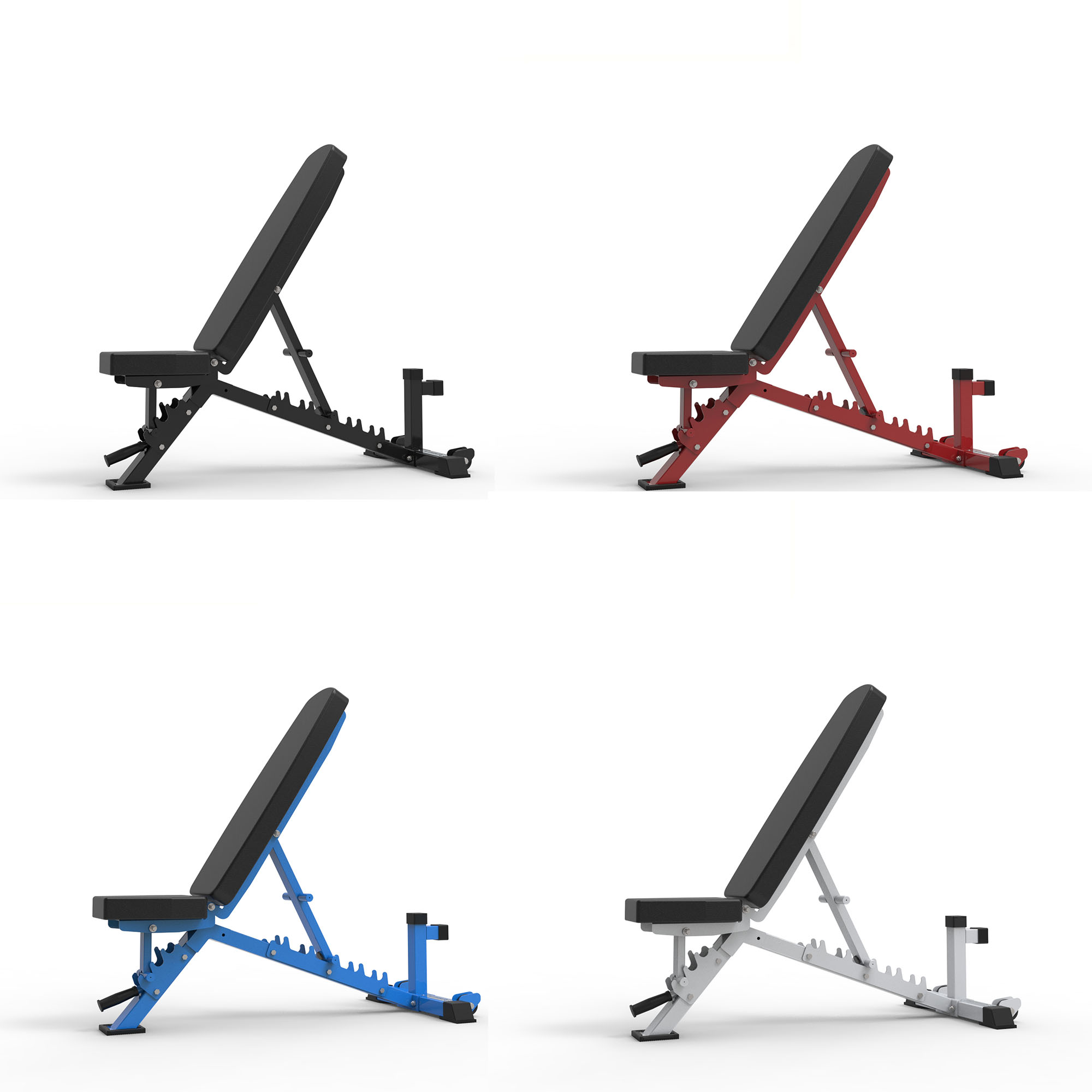 F1208B ADJUSTABLE WEIGHT BENCH MULTI ADJUSTABLE ABDOMINAL GYM BENCH