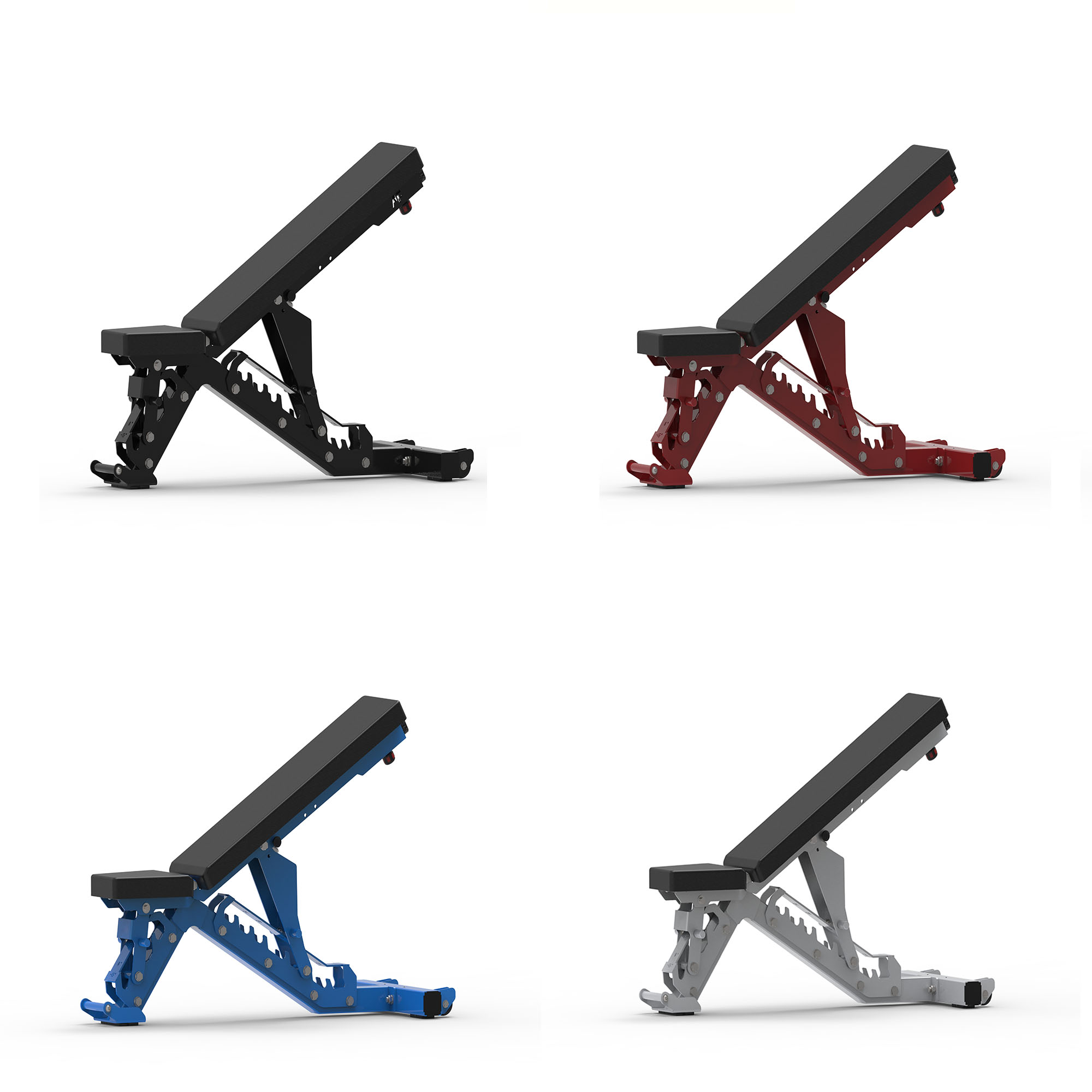 M9536B FITNESS ADJUSTABLE 45 DEGREE HYPEREXTENSION BENCH HIP THRUST FITNESS WEIGHT ADJUSTABLE CHAIR