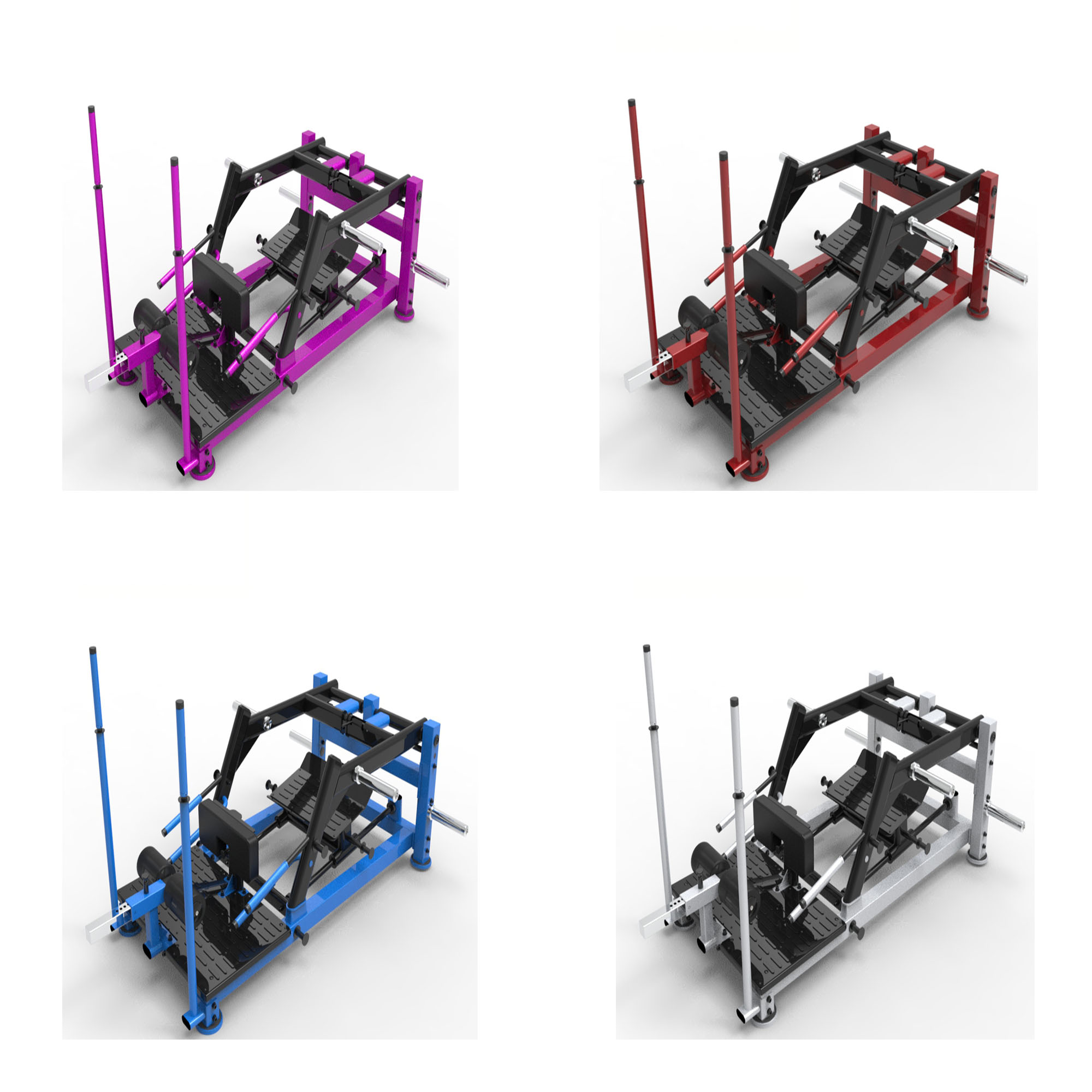 LUN02 Gym Commercial Strength Training Hip Press Lying Leg Curl Fitness Equipment Weight Training Machine Deadlift Machine