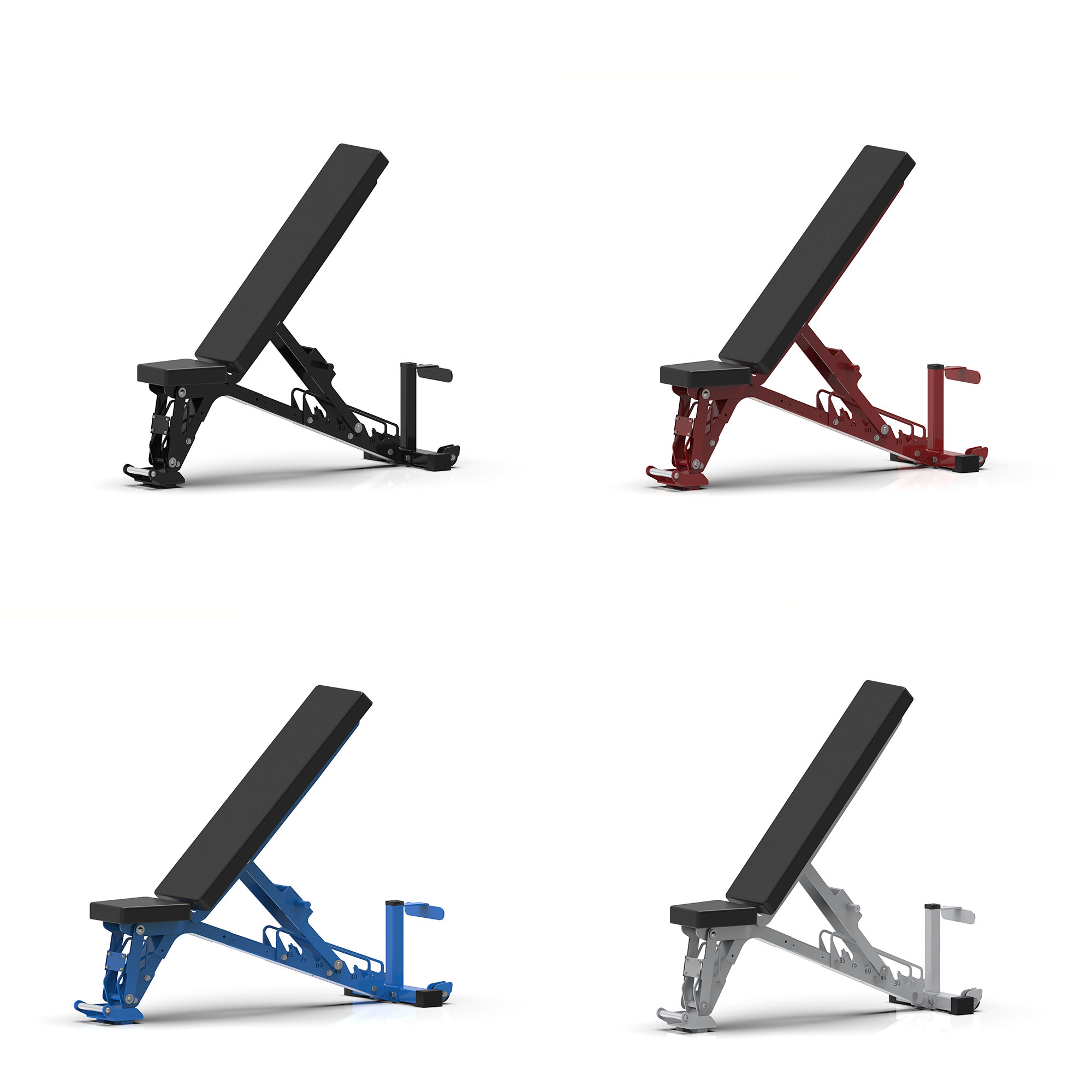 M9540 Adjustable Bench Press Machines Gym Weight Bench Dumbbell Strength Training Bench