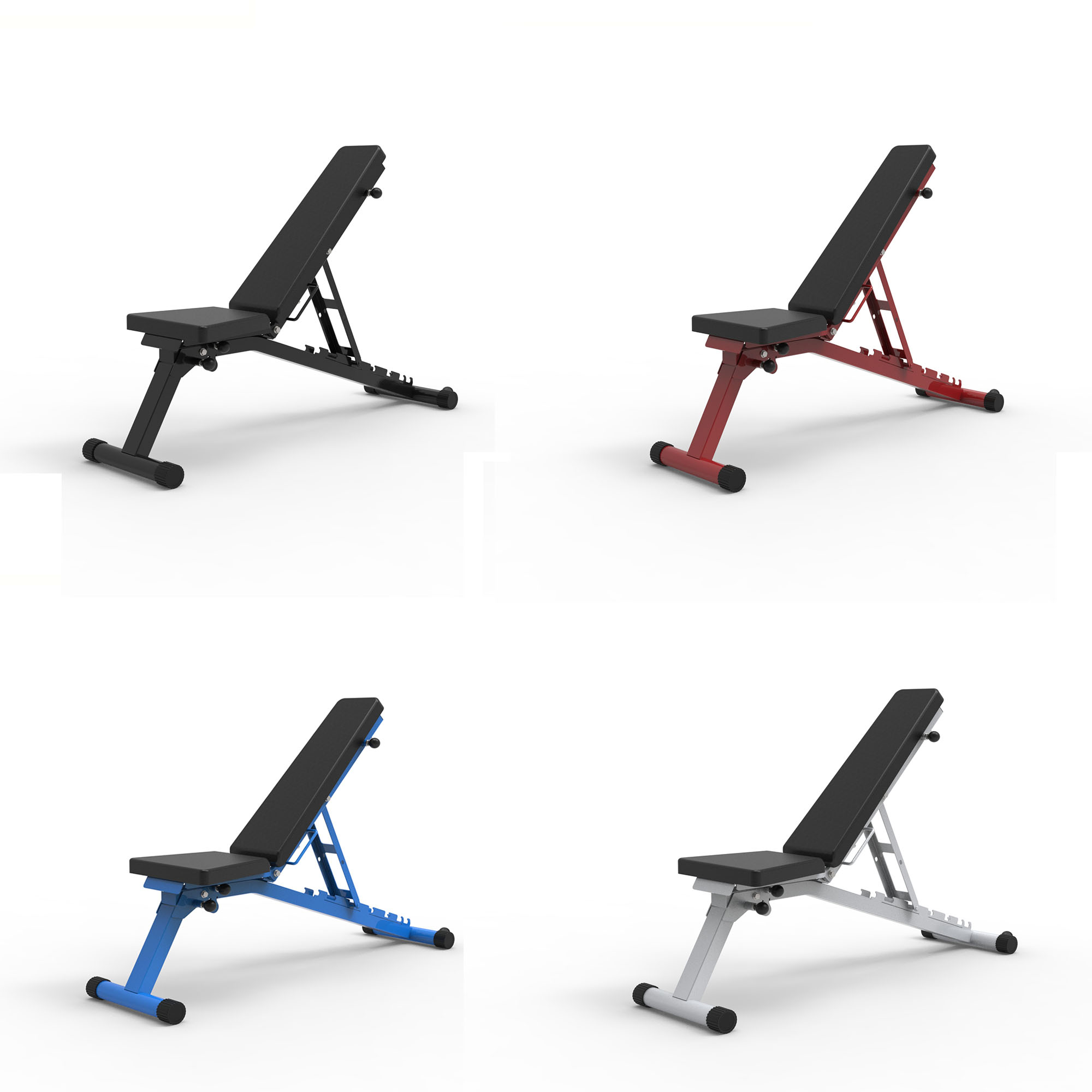 W0013B ADJUSTABLE BENCH/FITNESS HOME GYM EQUIPMENT/COMMERCIAL GYM BENCH