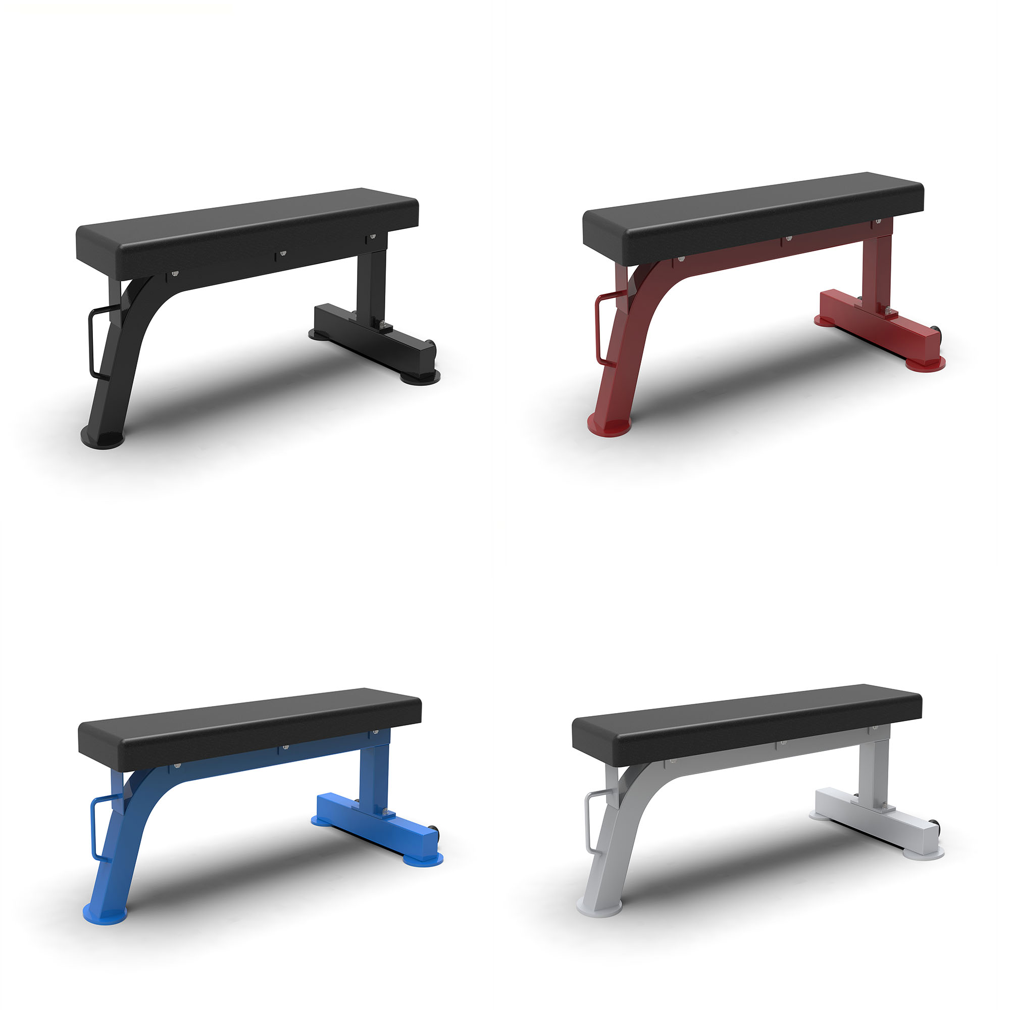 B1050A Exercise Equipment Gym Bench Commercial Use Gym Equipment Flat Bench