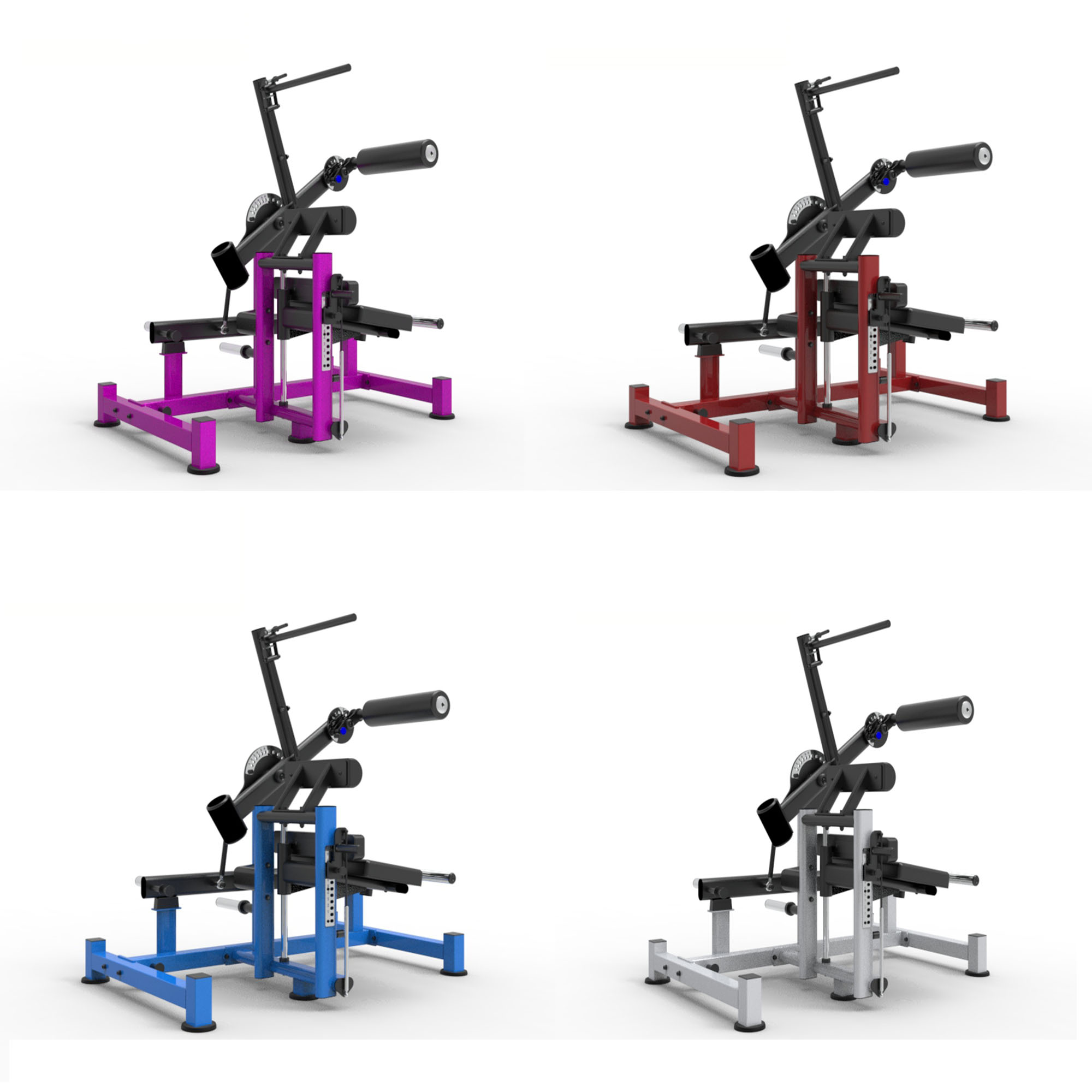 KGI02 Commercial Strength Trainer Fitness Equipment Kneeling Hip Trainer Buttock Exerciser