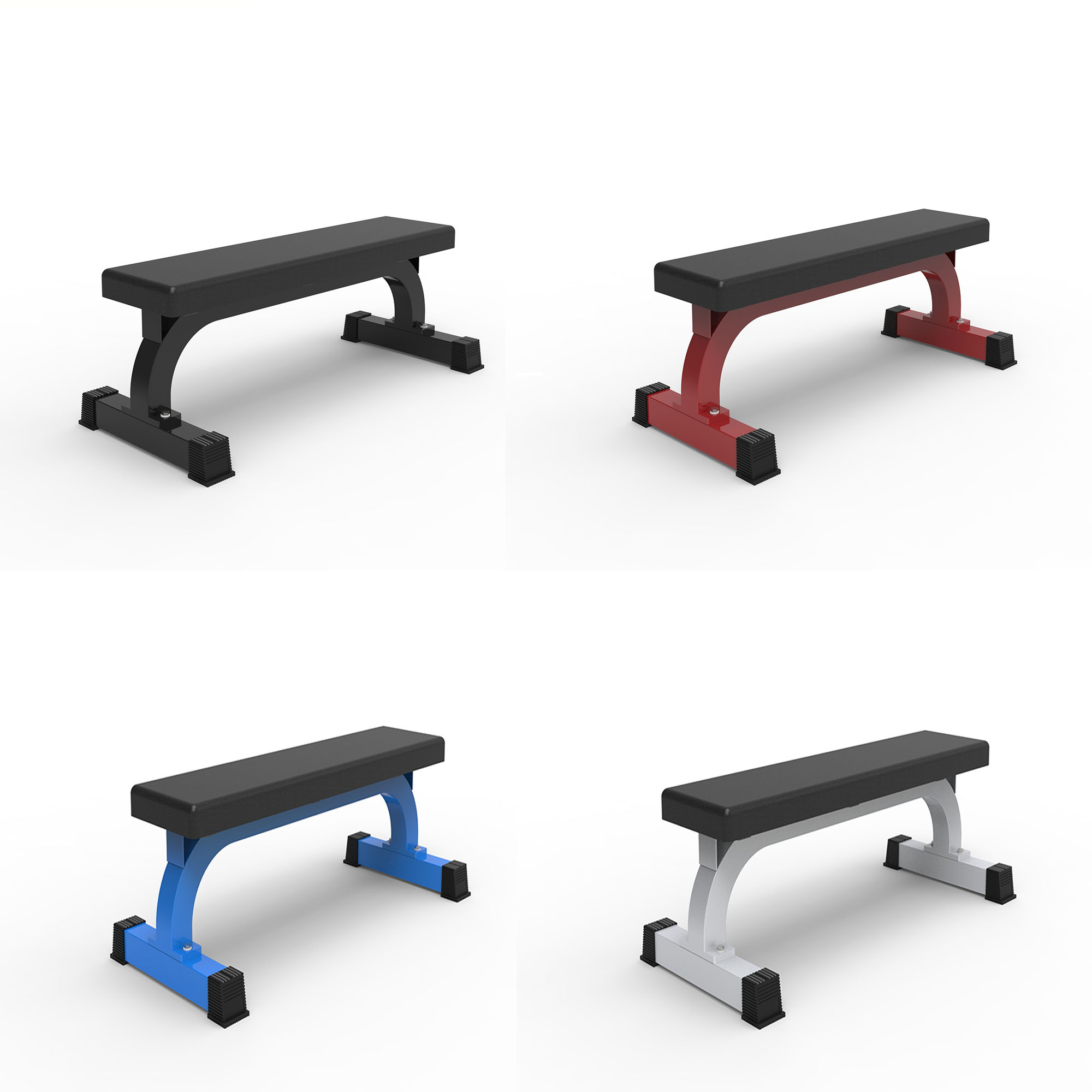F1201D Commercial High Quality Gym Flat Bench Flat Bench Press Flat Bench
