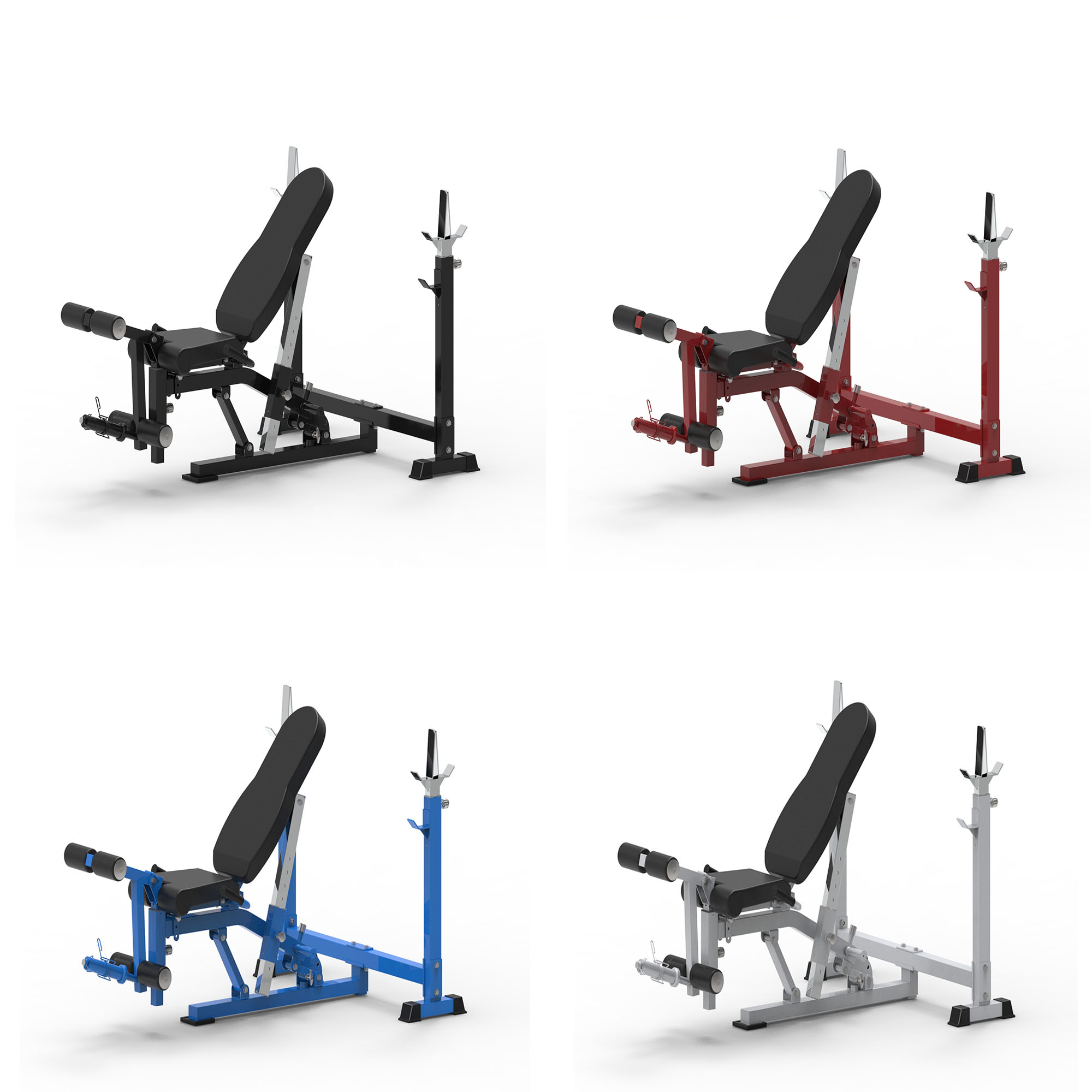 BF-52 Heavy-Duty Steel Fitness Comprehensive Training for Home Use Body Building Gym Multi-Function Weight Lifting Bench