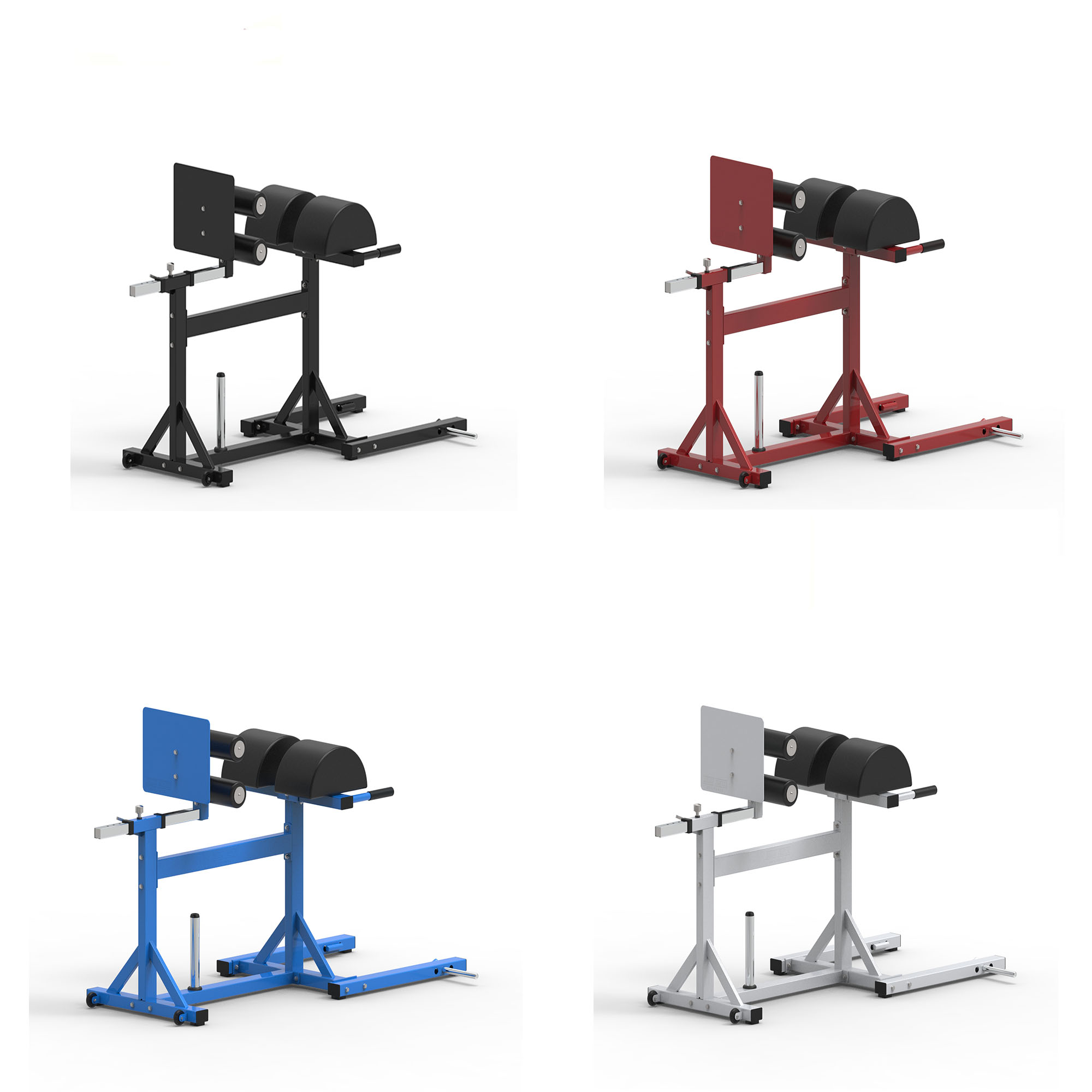 0806-OGHD Factory Wholesale Gym Equipment Adjustable GHD Glute Ham Developer Roman Chair GHD