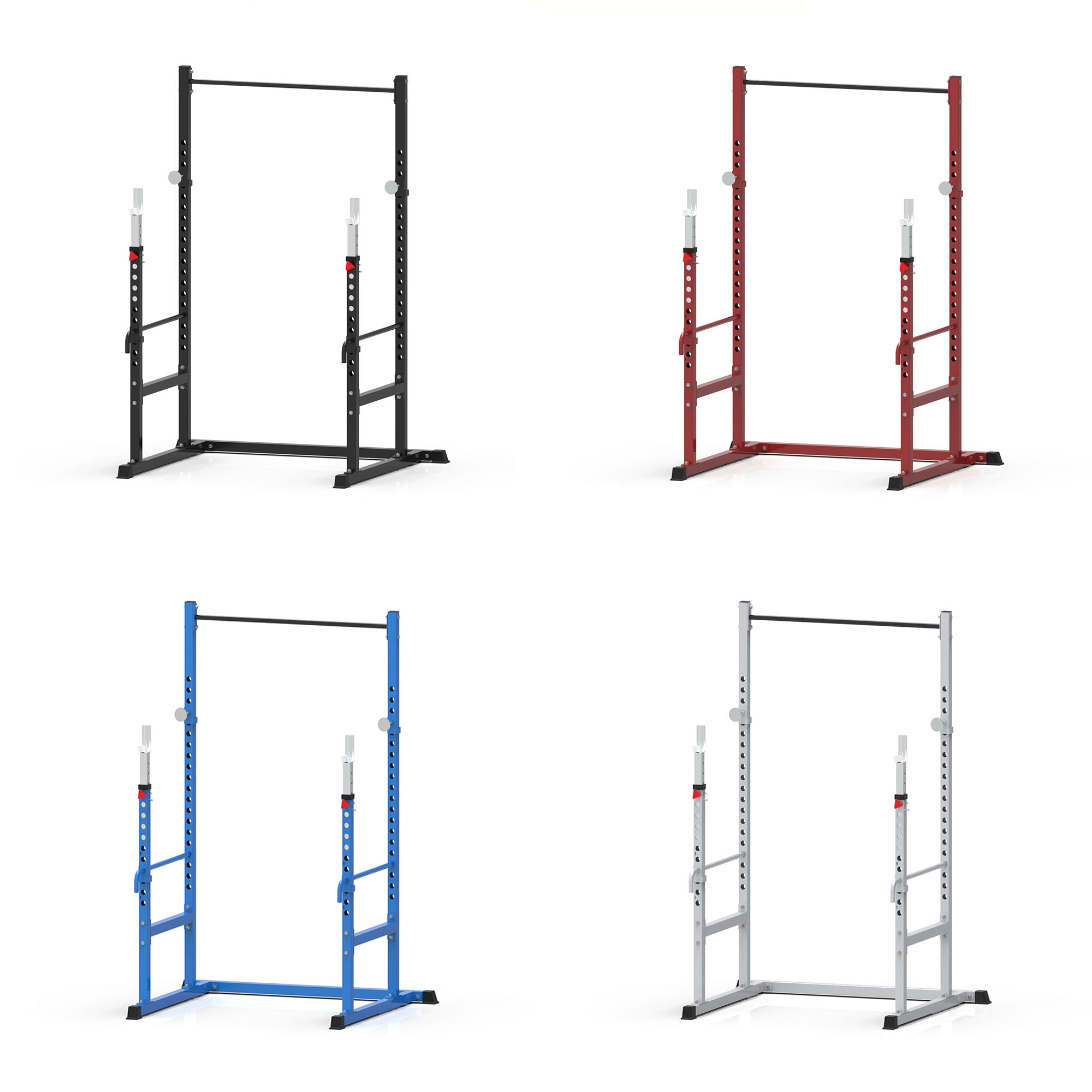F0632 Multi-functional Half-frame Squat Frame Gantry Bench Press Frame Horizontal bar Pull-up Integrated Trainer