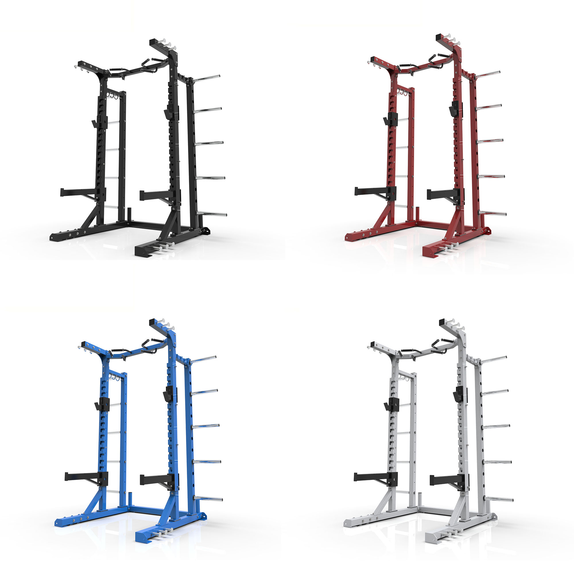 M9501F Multifuncional Power Training Cage Home Gym Squat Commercial Power Rack 